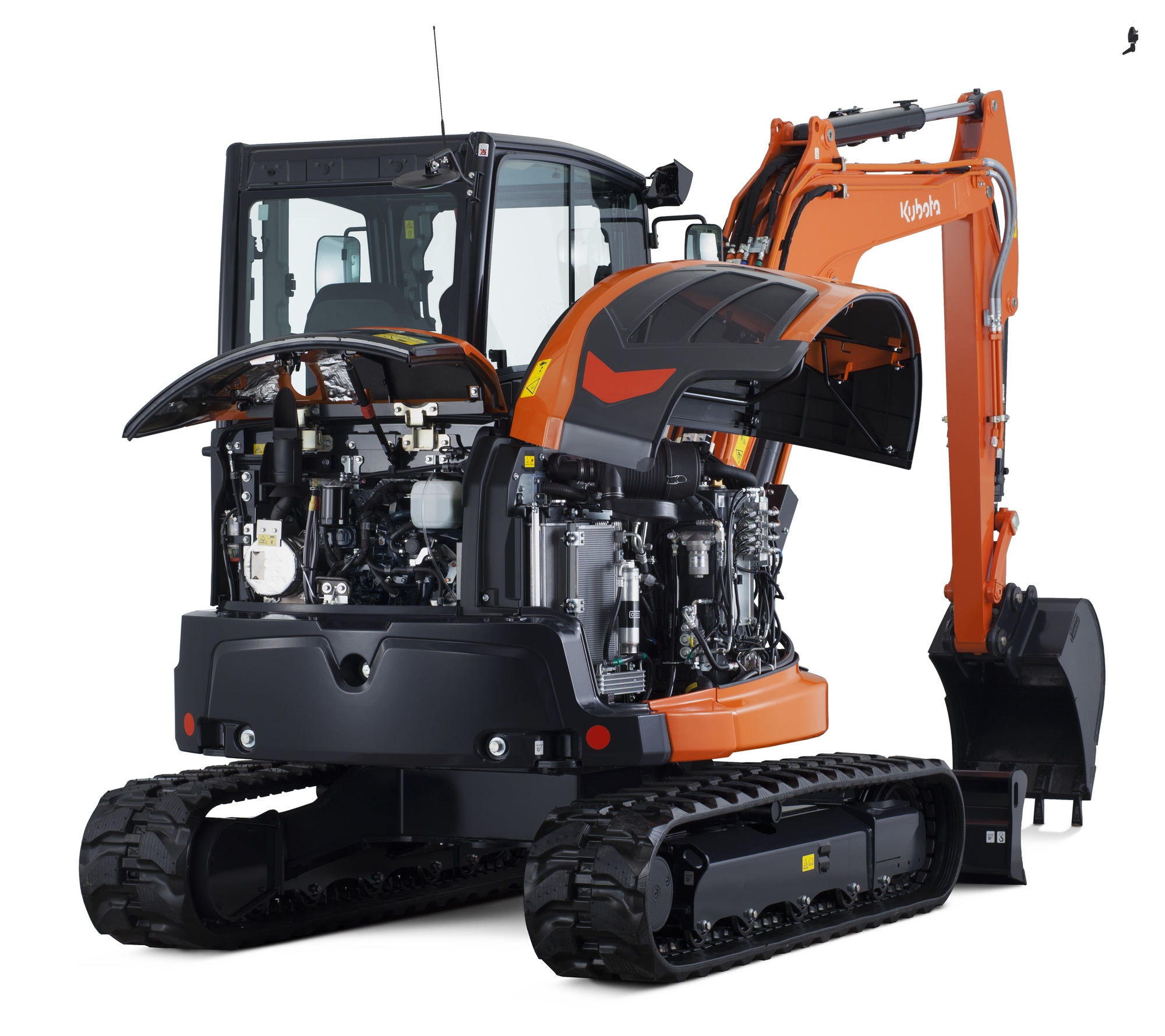 Mini escavatore Kubota KX060-5 - Franco Clò Macchine Movimento Terra