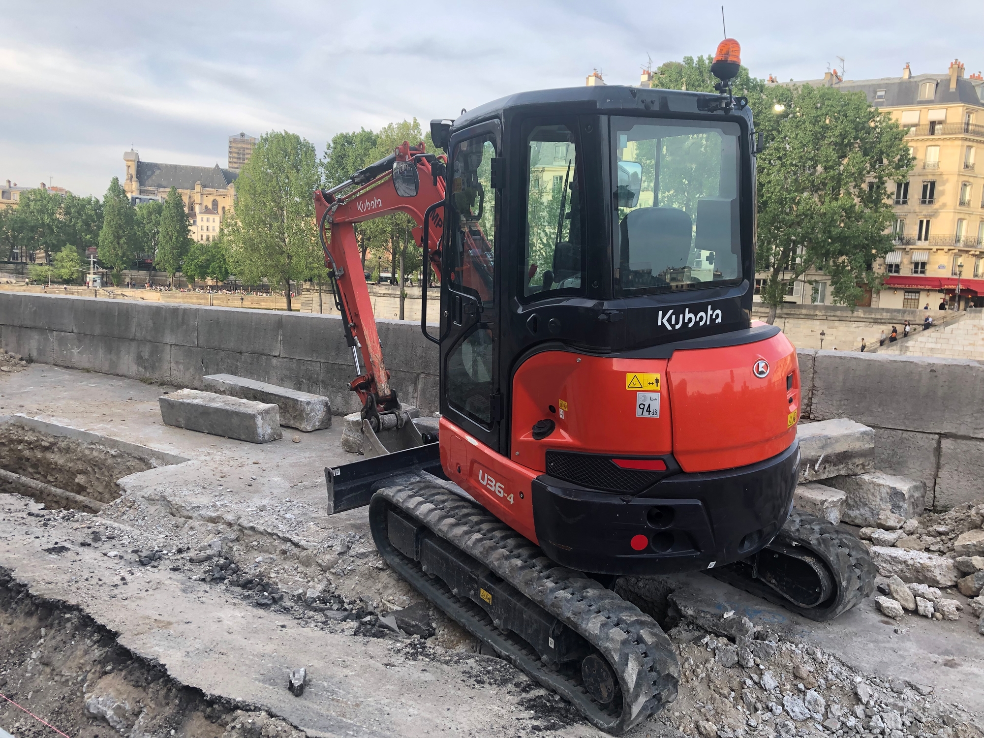 Mini escavatore Kubota U36-4 - Franco Clò Macchine Movimento Terra