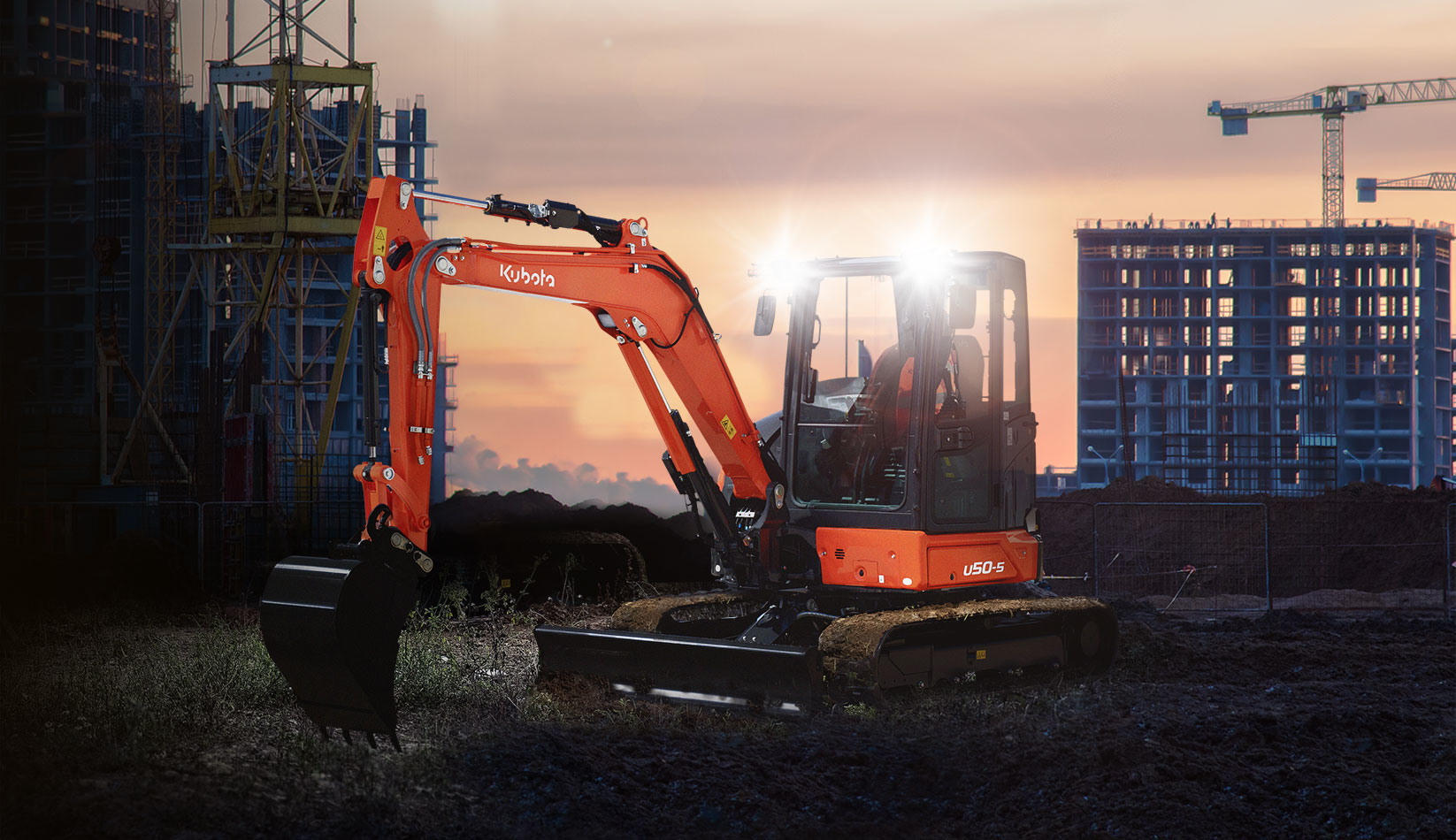 Mini escavatore Kubota U50-5 - Franco Clò Macchine Movimento Terra