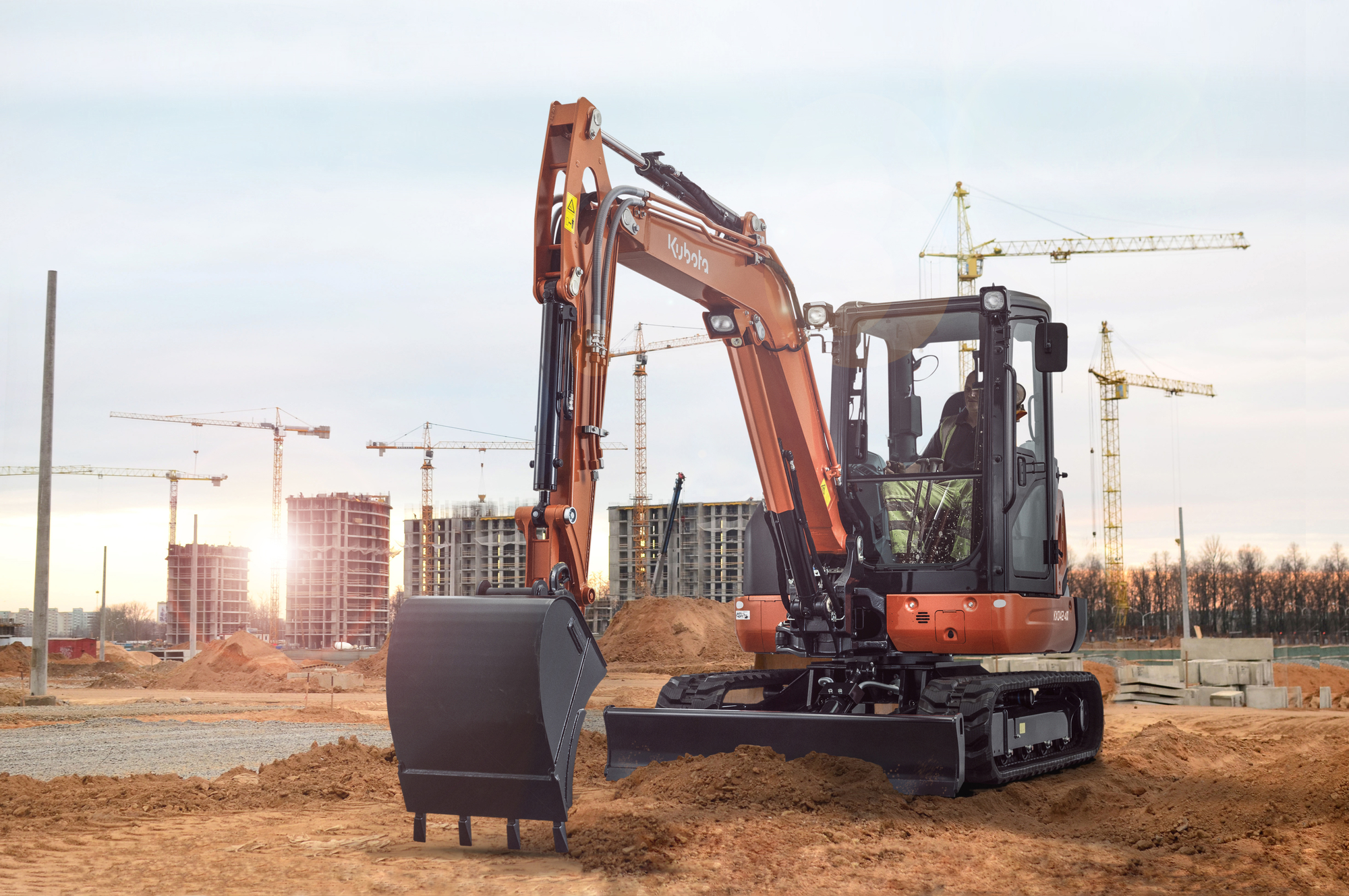 Mini escavatore Kubota KX042-4 - Franco Clò Macchine Movimento Terra