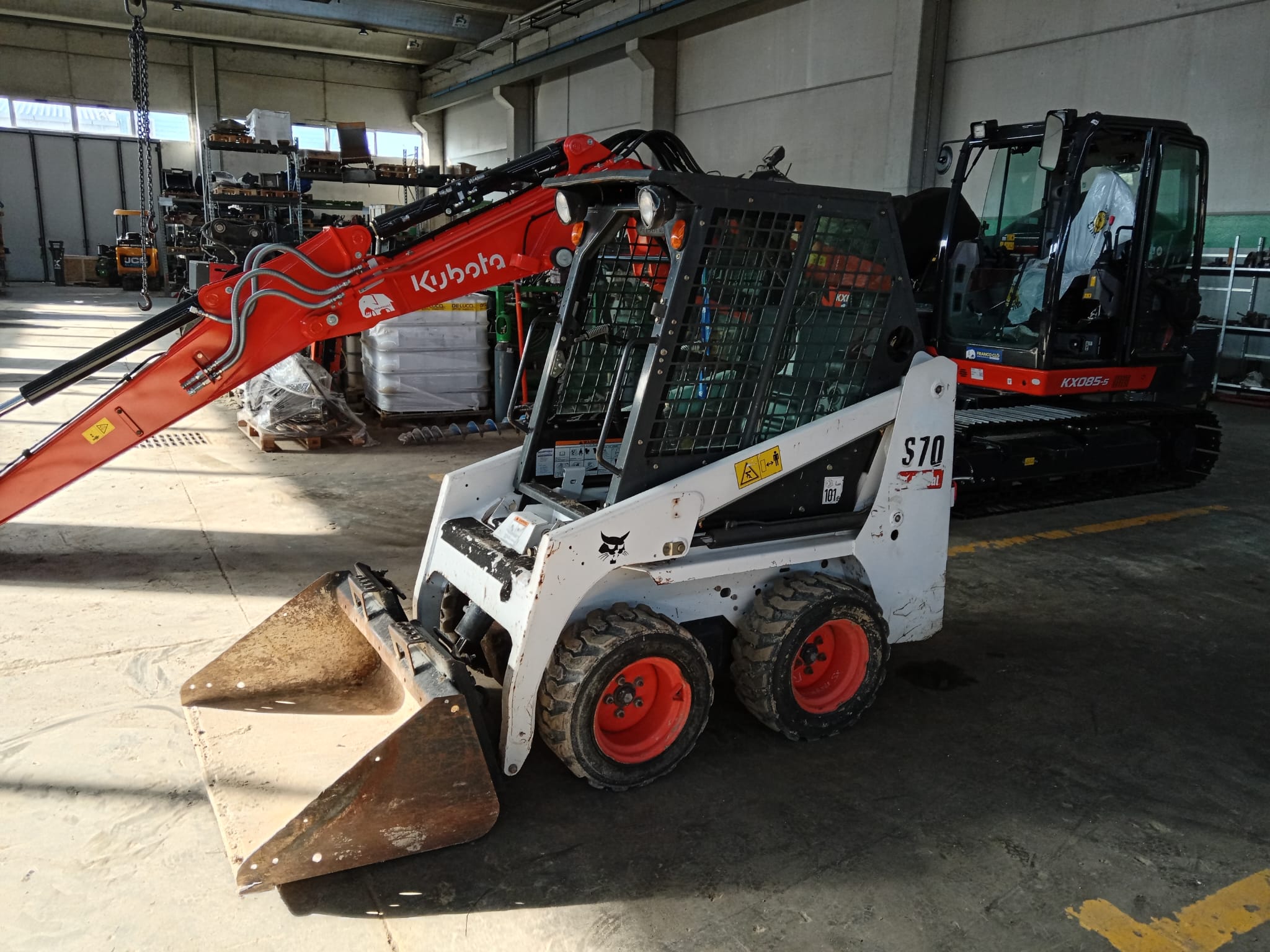 Pala compatta gommata BOBCAT S70 - Franco Clò Macchine Movimento Terra