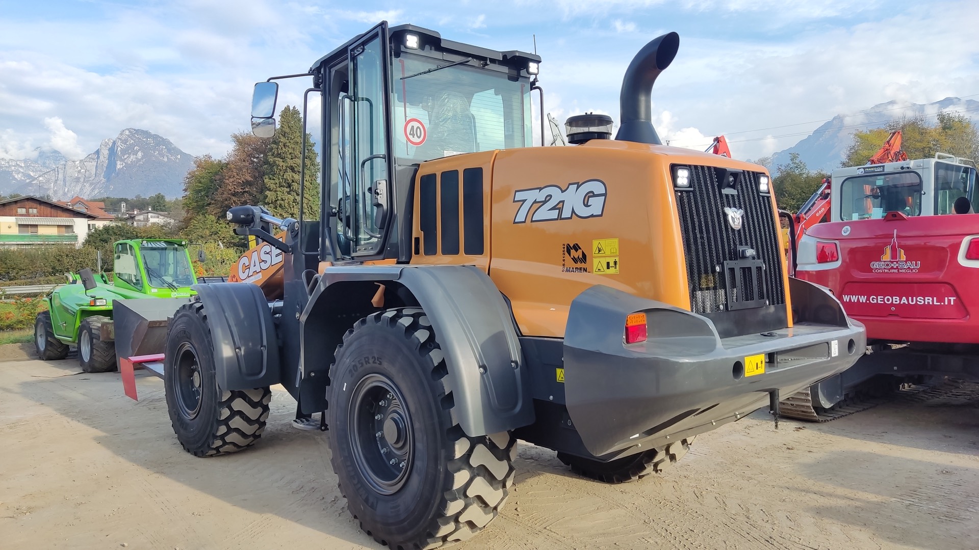 Pala gommata grande CASE 721 G - Franco Clò Macchine Movimento Terra