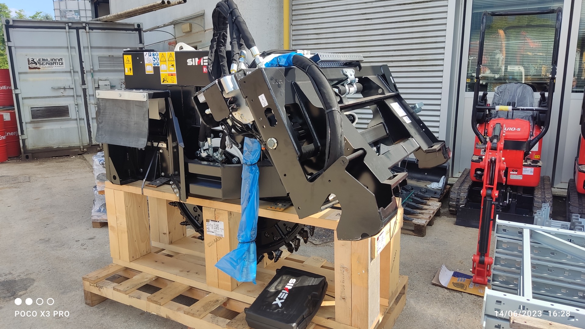 Escavatrice a ruota SIMEX RW500 - Franco Clò Macchine Movimento Terra