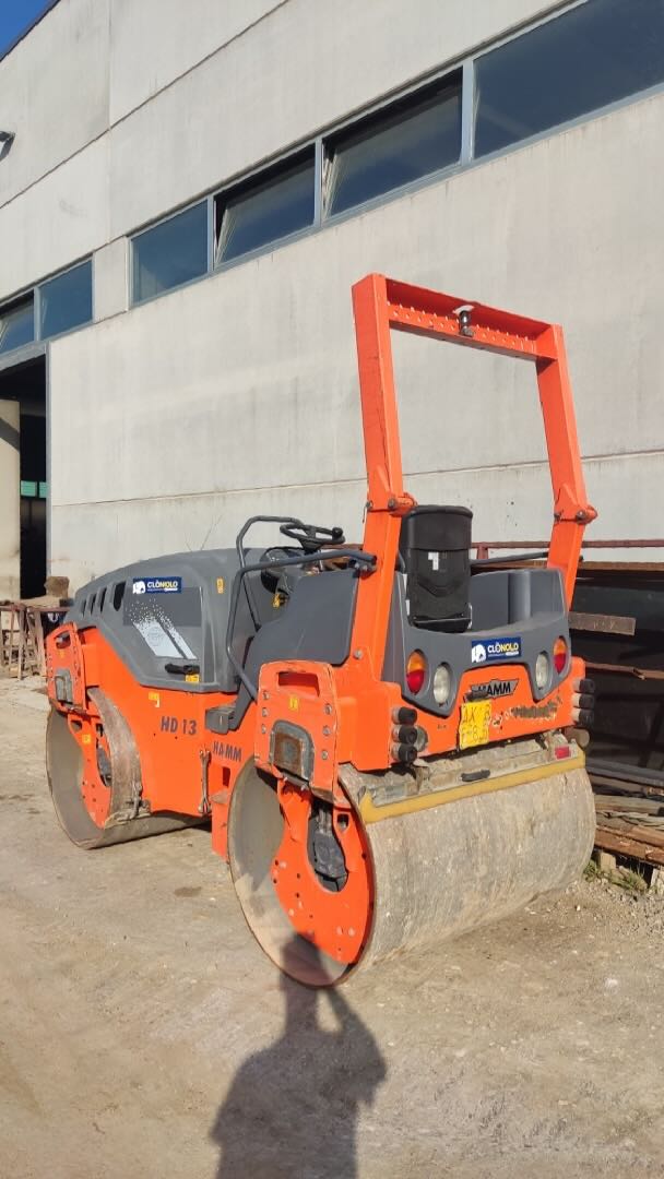 Rullo compattatore HAMM HD 13 VV - Franco Clò Macchine Movimento Terra