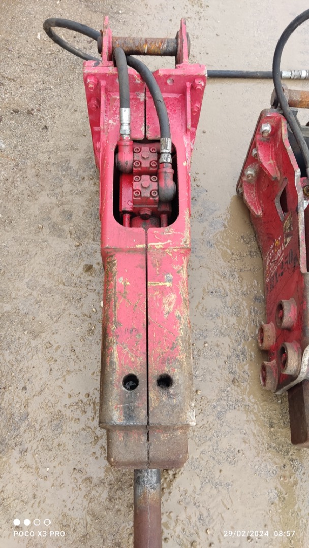 Martello demolitore idraulico Indeco 521 UP - Franco Clò Macchine Movimento Terra