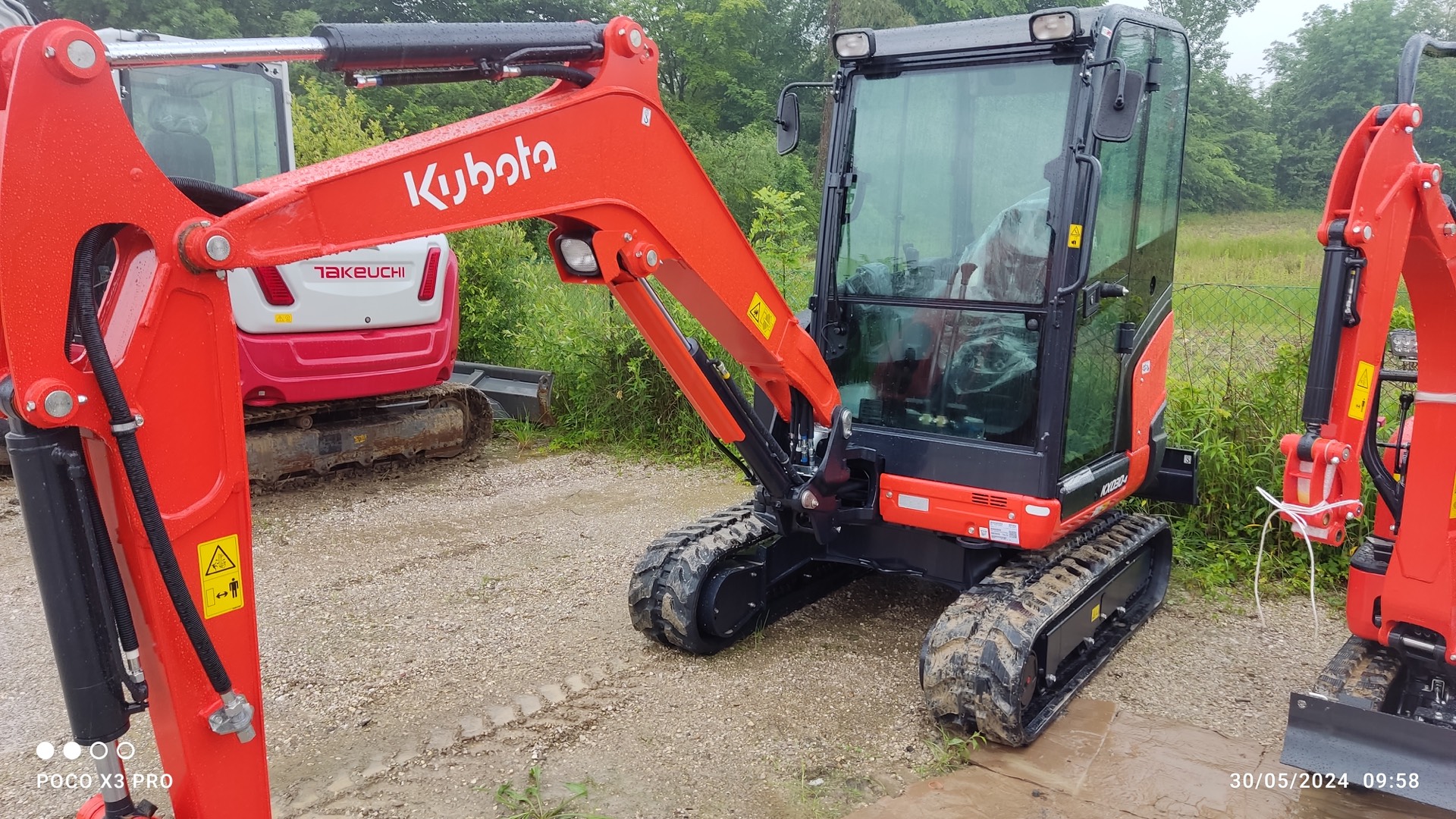 Mini escavatore KUBOTA KX 030.4 GLAT - Franco Clò Macchine Movimento Terra