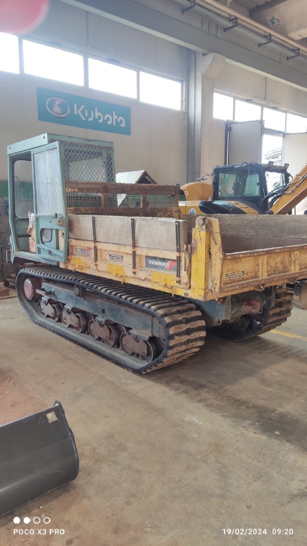 Dumper cingolato YANMAR C 50 R-2 - Franco Clò Macchine Movimento Terra