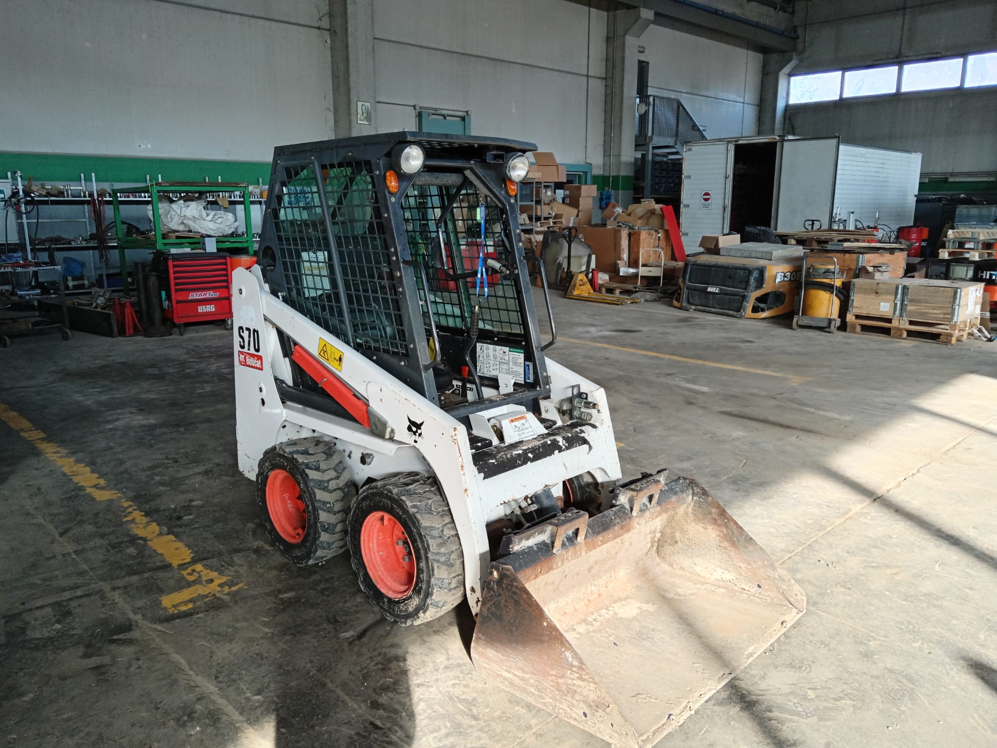 Pala compatta gommata BOBCAT S70 - Franco Clò Macchine Movimento Terra