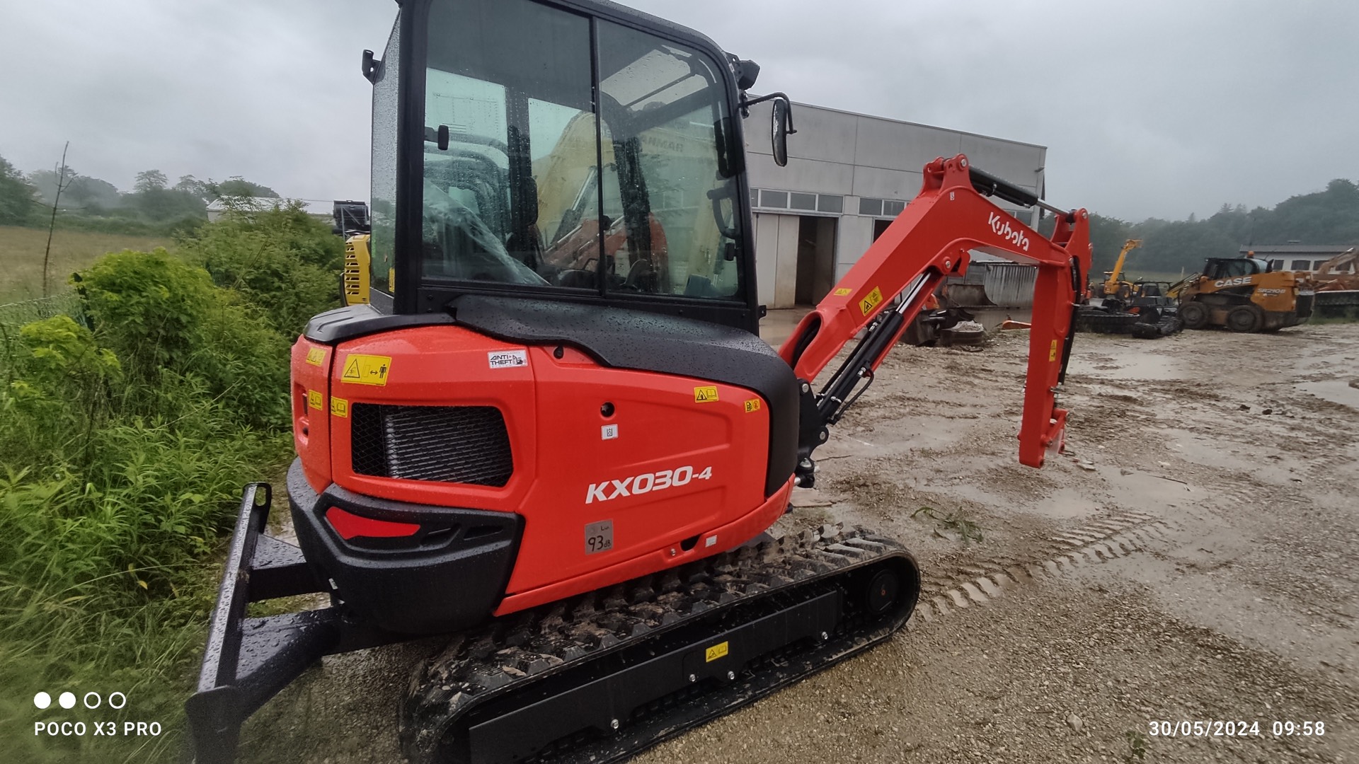 Mini escavatore KUBOTA KX 030.4 GLAT - Franco Clò Macchine Movimento Terra