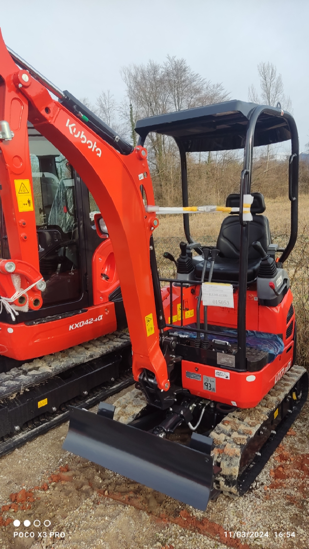 Mini escavatore KUBOTA U17.3 NVHGAT - Franco Clò Macchine Movimento Terra