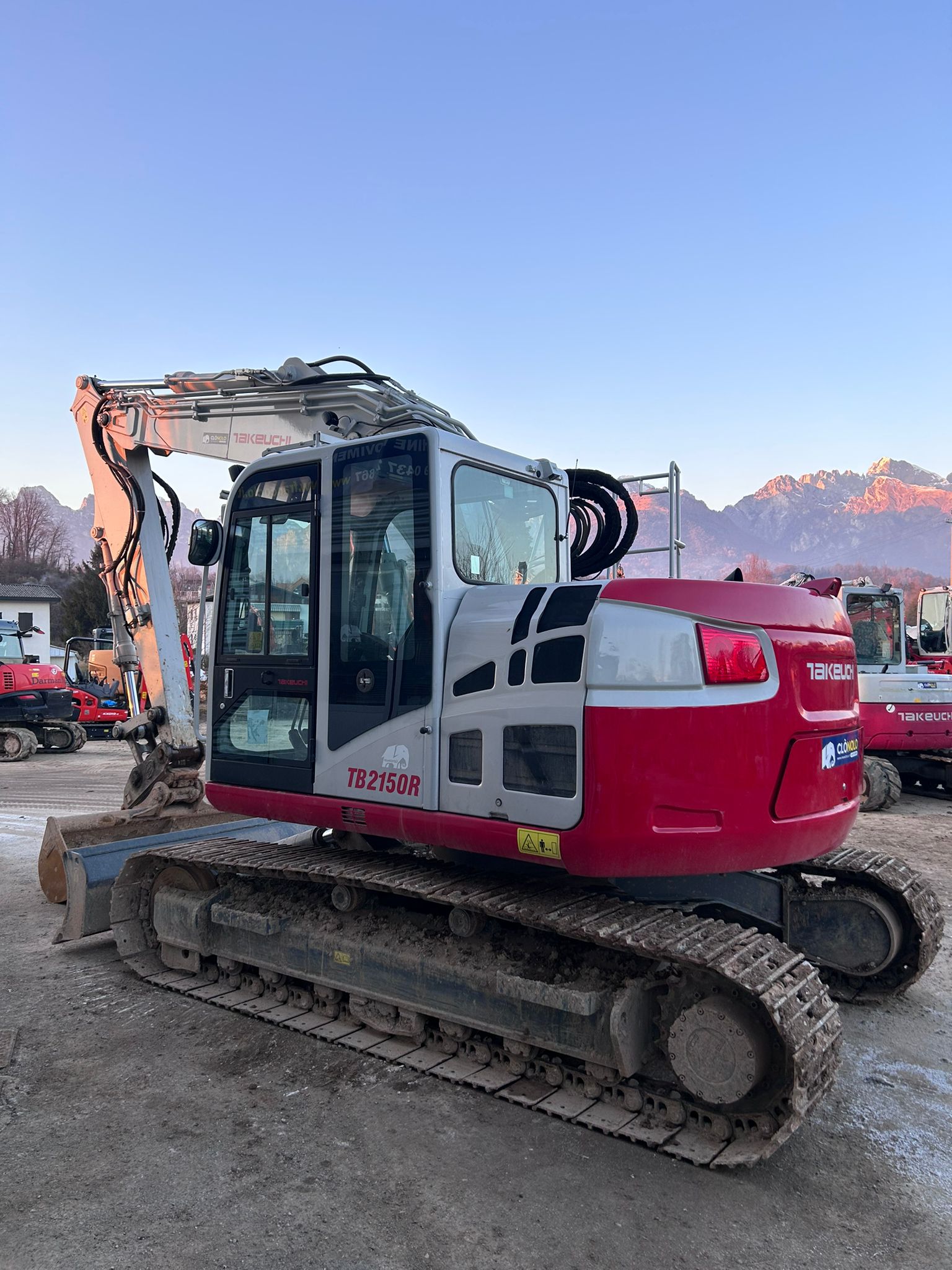 Escavatore cingolato TAKEUCHI TB 2150 R M - Franco Clò Macchine Movimento Terra
