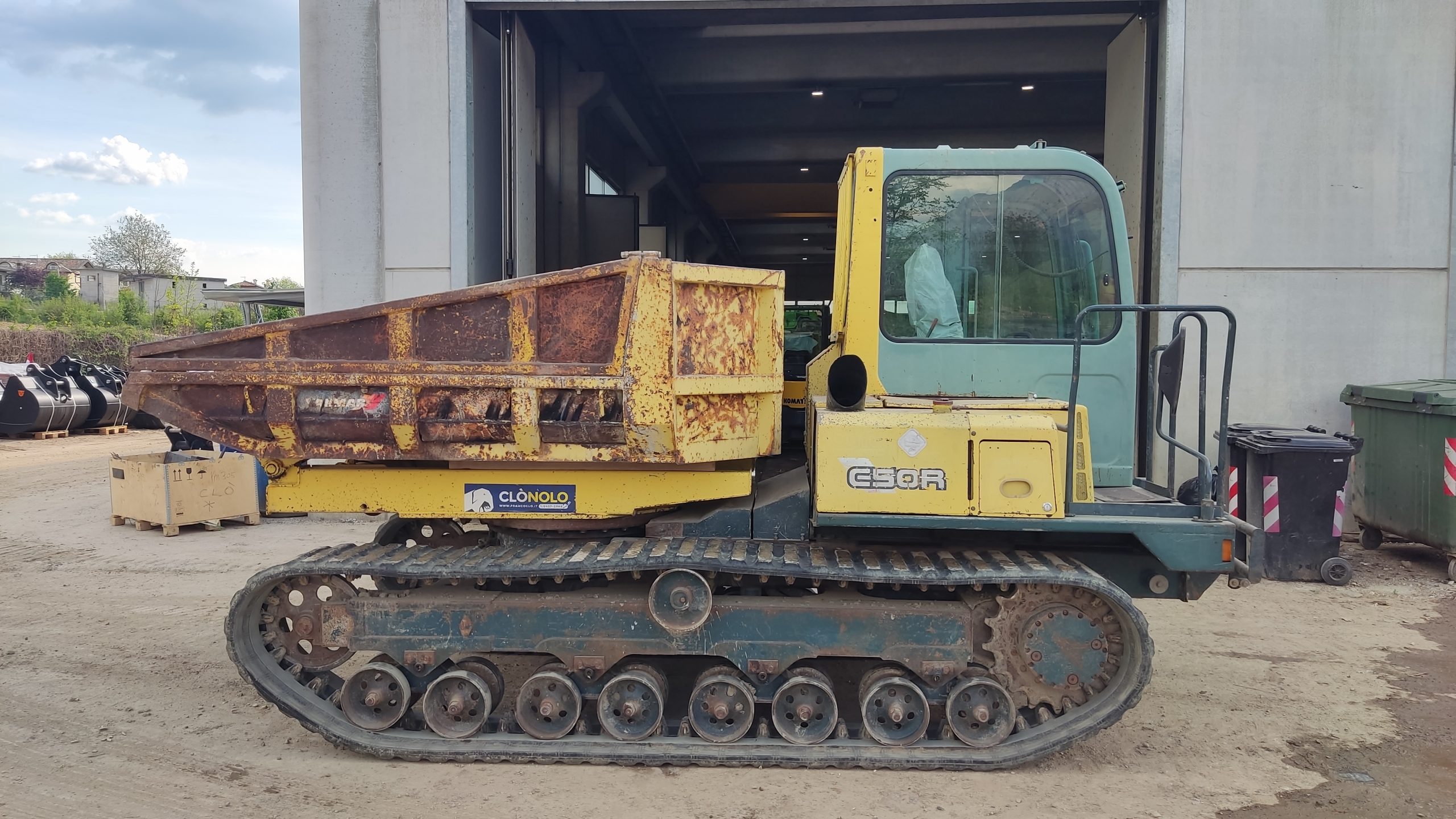 Dumper cingolato YANMAR C 50 CR3 - Franco Clò Macchine Movimento Terra