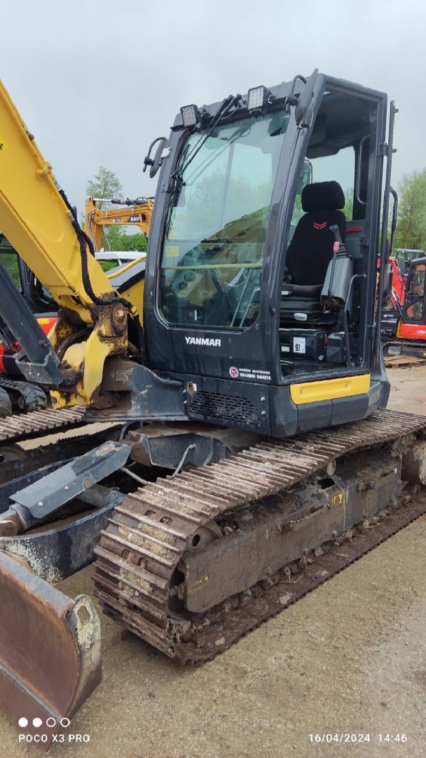 Midi escavatore YANMAR SV 100–2 - Franco Clò Macchine Movimento Terra