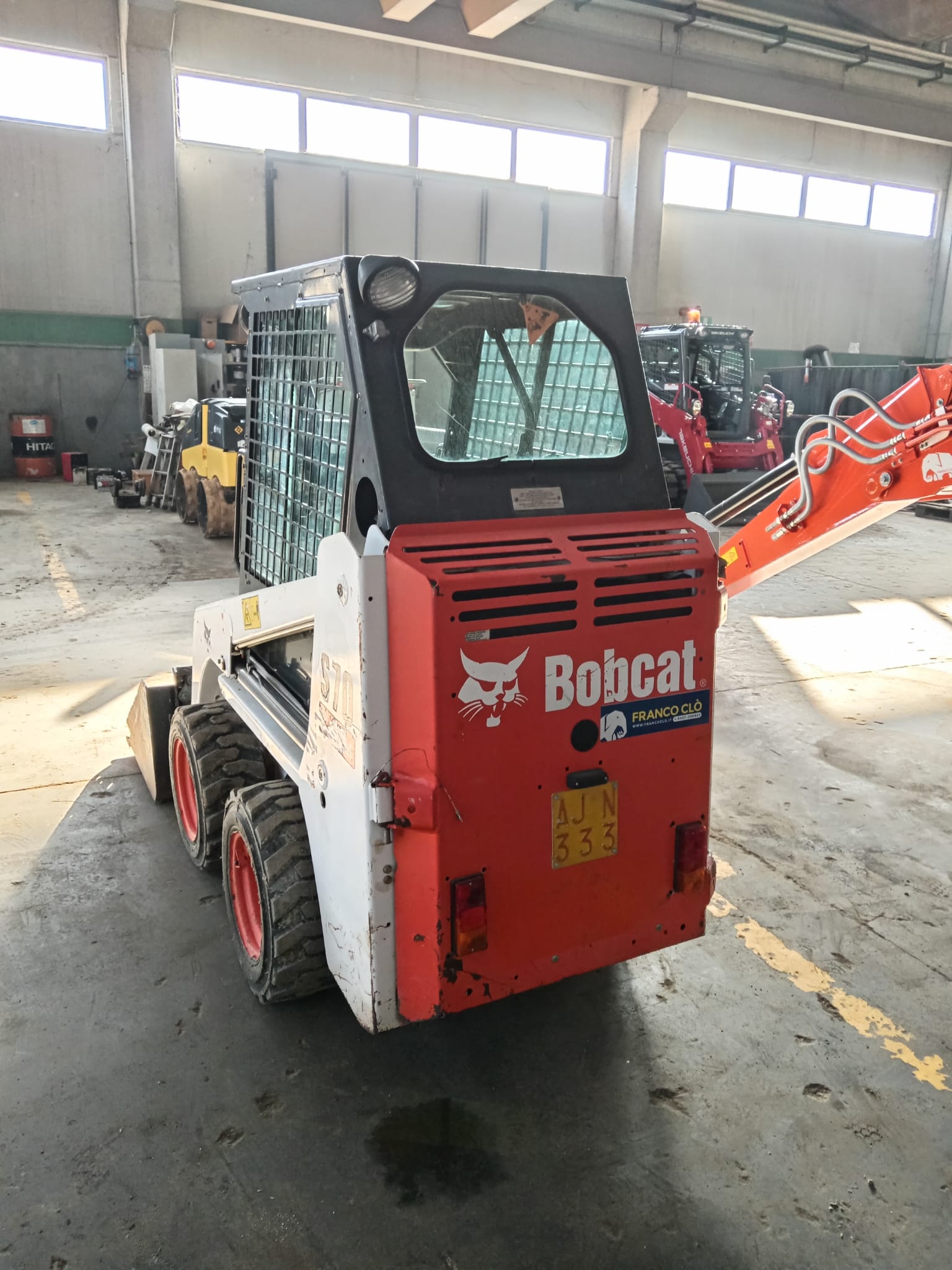 Pala compatta gommata BOBCAT S70 - Franco Clò Macchine Movimento Terra