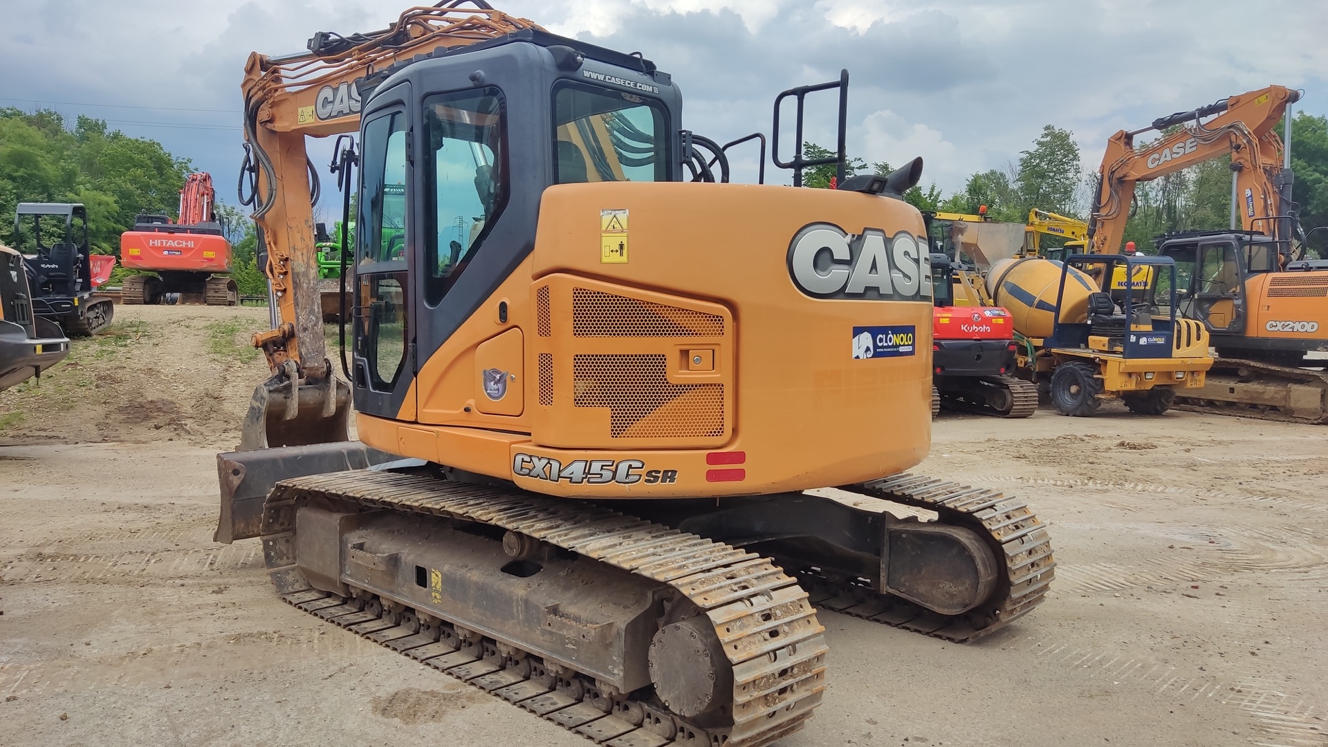 Escavatore cingolato CASE CX145C M - Franco Clò Macchine Movimento Terra