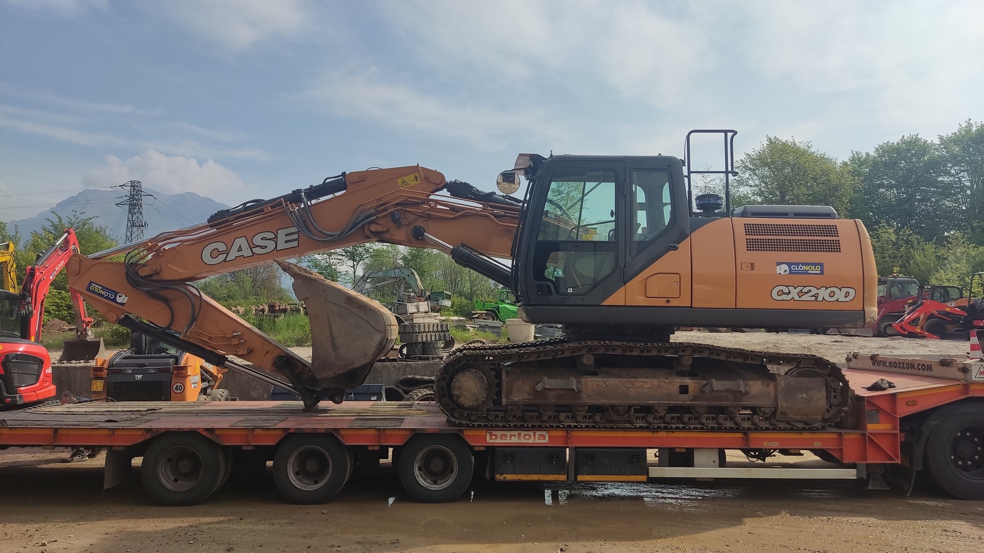 Escavatore cingolato CASE CX210D T - Franco Clò Macchine Movimento Terra