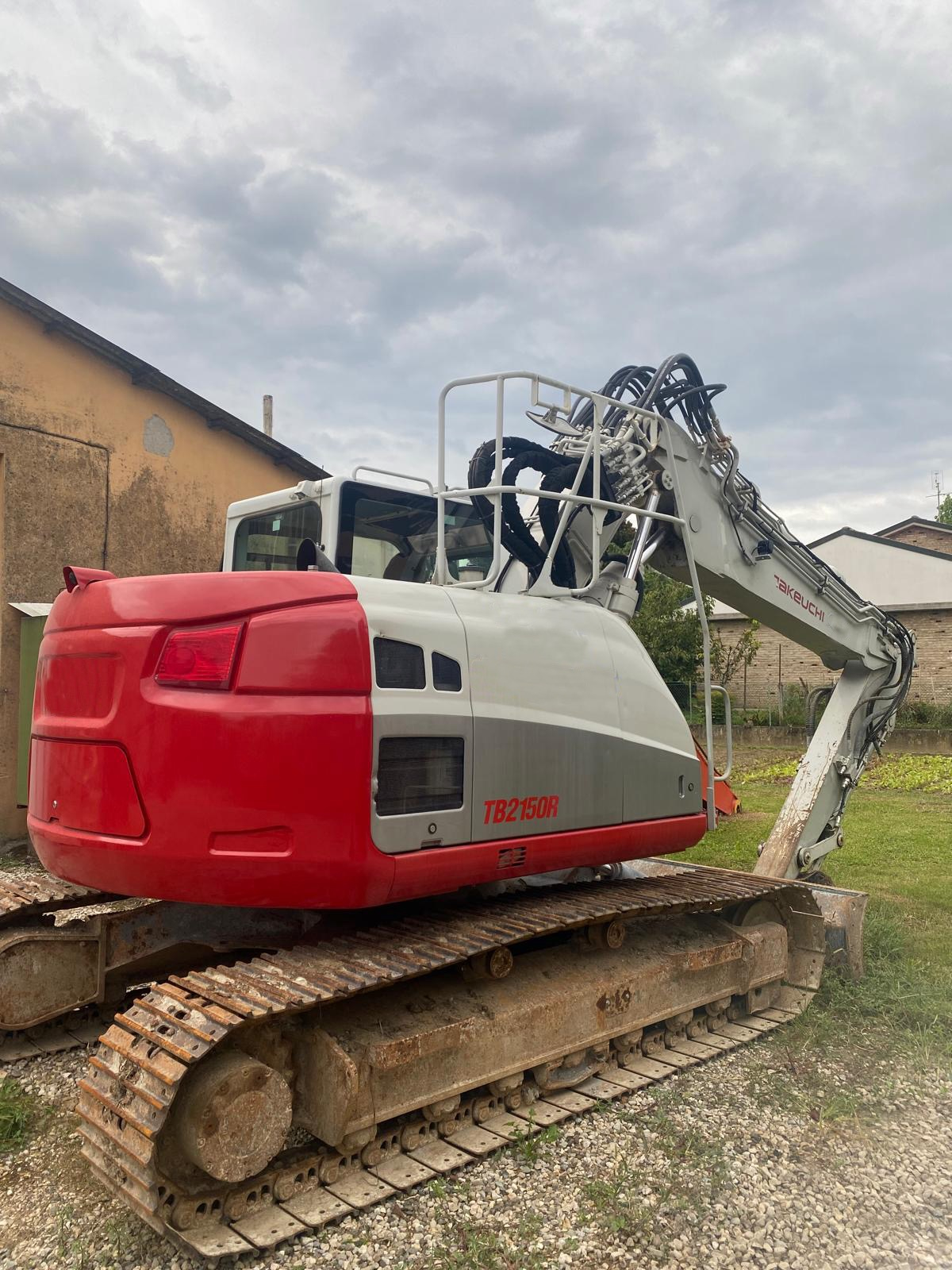 Escavatore cingolato TAKEUCHI TB 2150 R - Franco Clò Macchine Movimento Terra