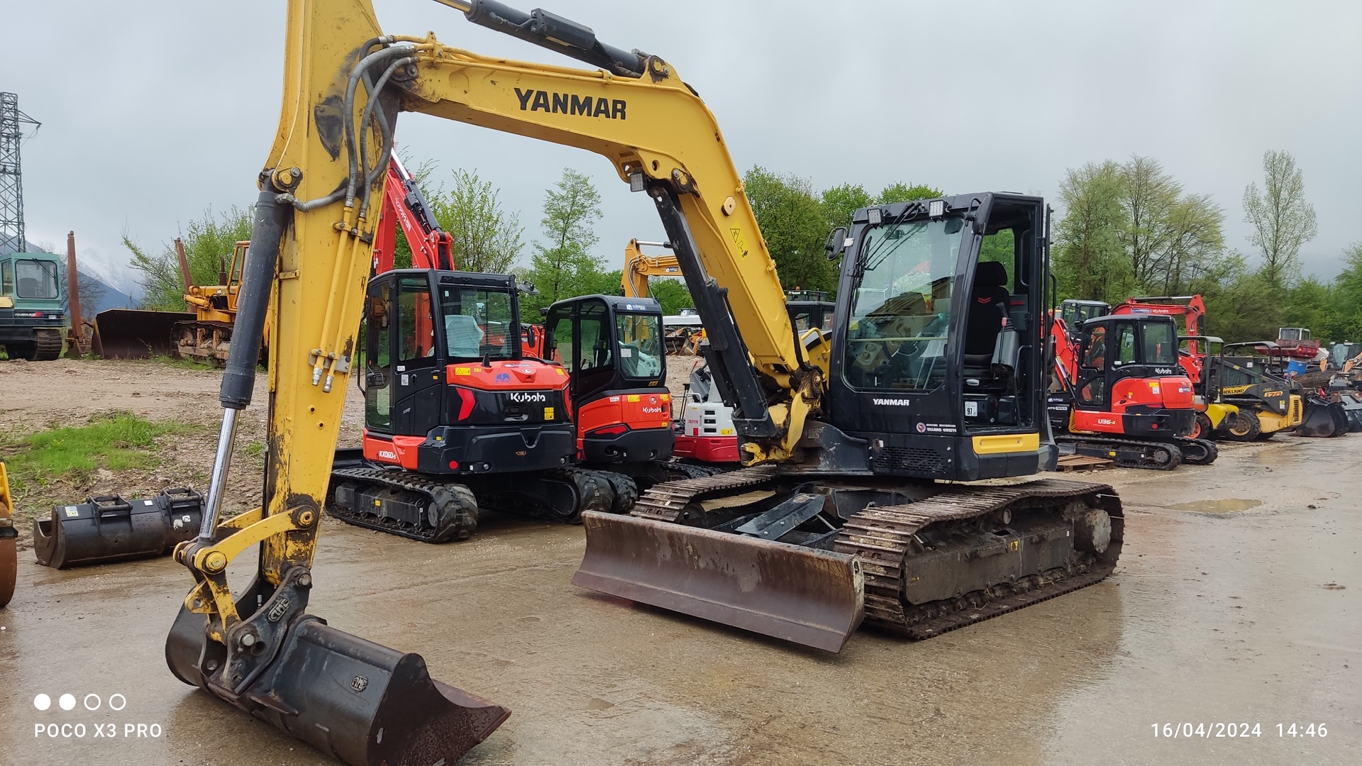 Midi escavatore YANMAR SV 100–2 - Franco Clò Macchine Movimento Terra