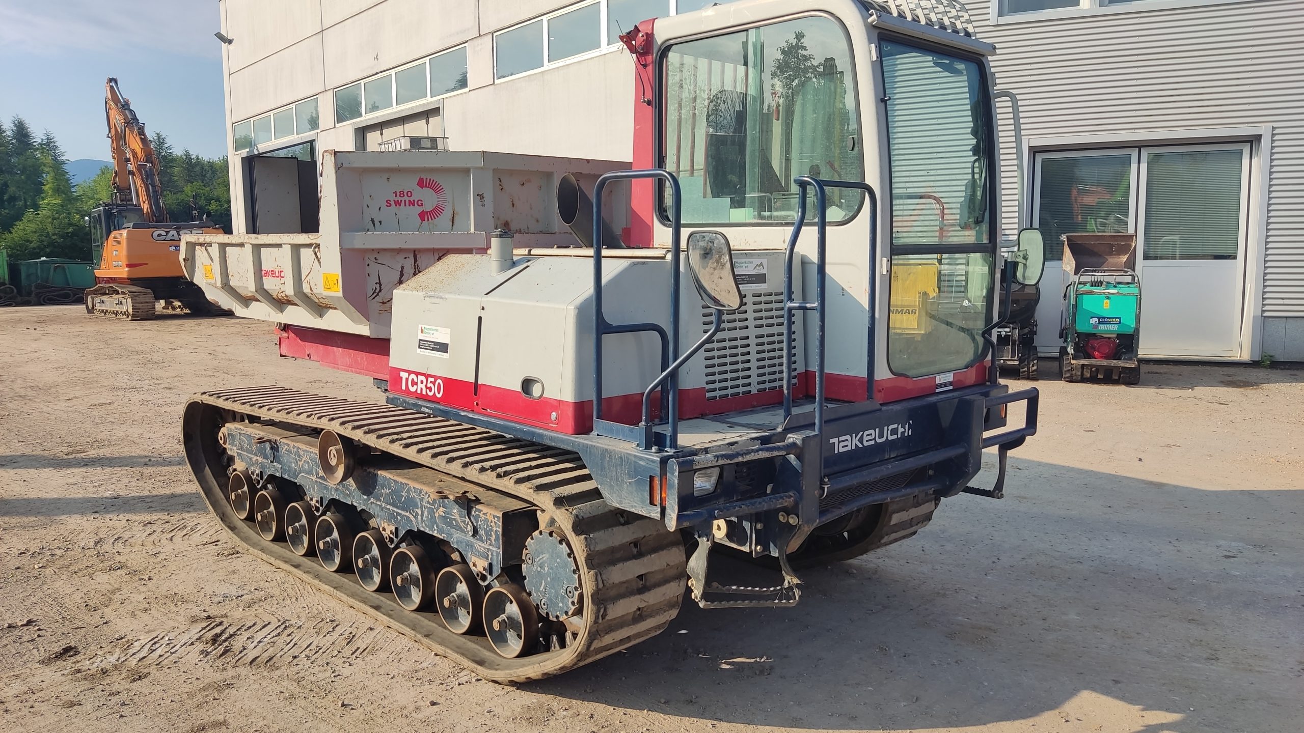 Dumper cingolato Takeuchi TCR 50 - Franco Clò Macchine Movimento Terra