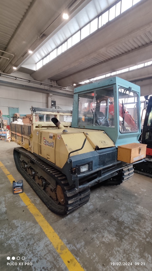 Dumper cingolato YANMAR C 50 R-2 - Franco Clò Macchine Movimento Terra