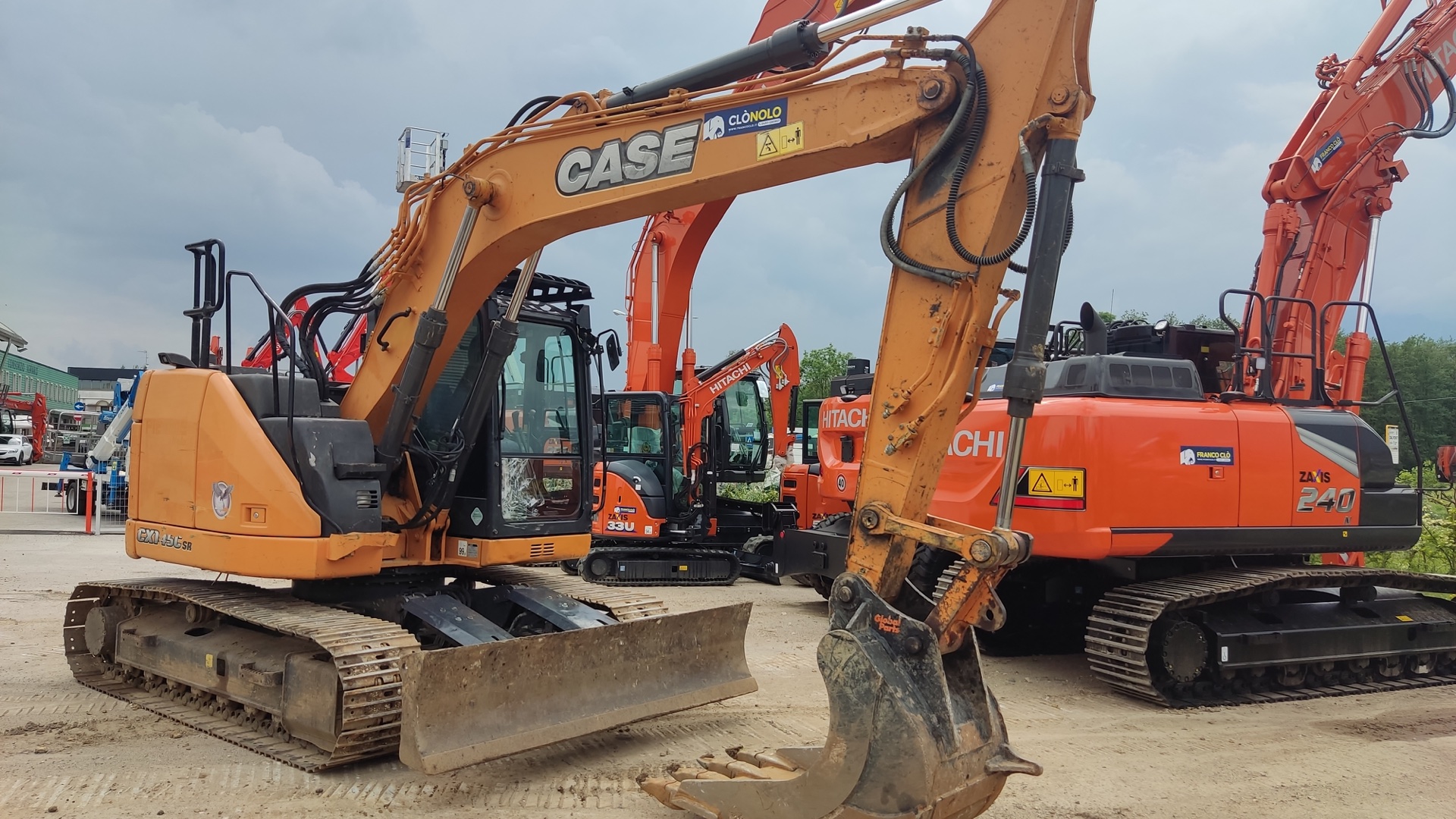 Escavatore cingolato CASE CX145C M - Franco Clò Macchine Movimento Terra