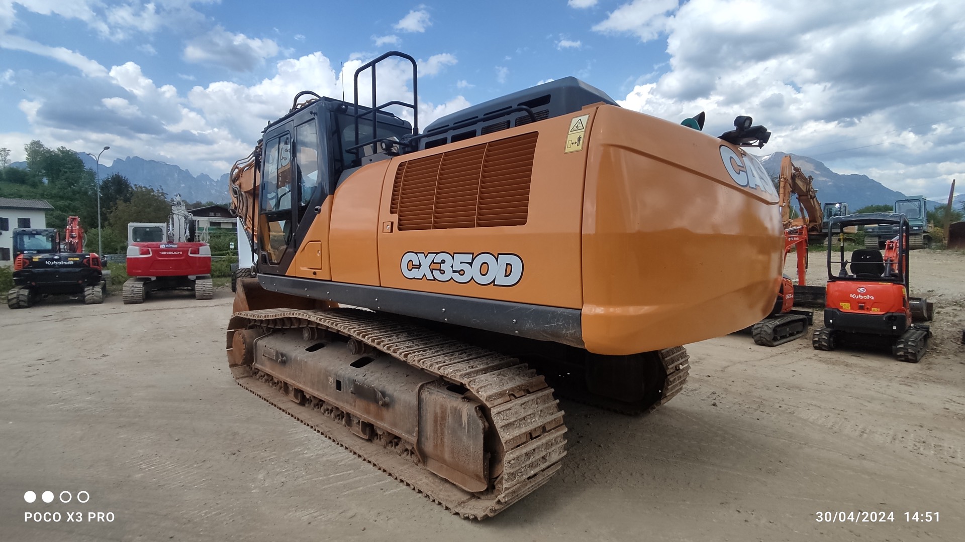 Escavatore cingolato CASE CX350D - Franco Clò Macchine Movimento Terra