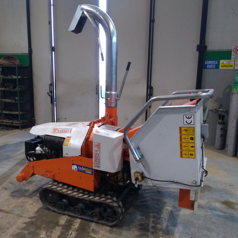 Cippatrice cingolata GANDINI T 50 MTS - Franco Clò Macchine Movimento Terra