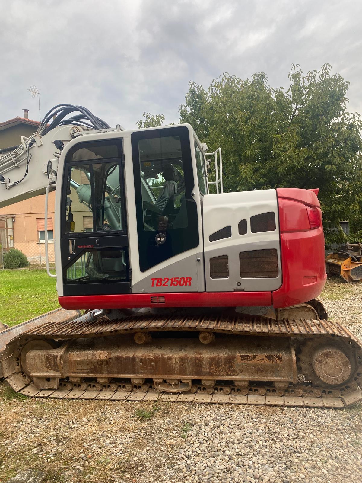Escavatore cingolato TAKEUCHI TB 2150 R - Franco Clò Macchine Movimento Terra
