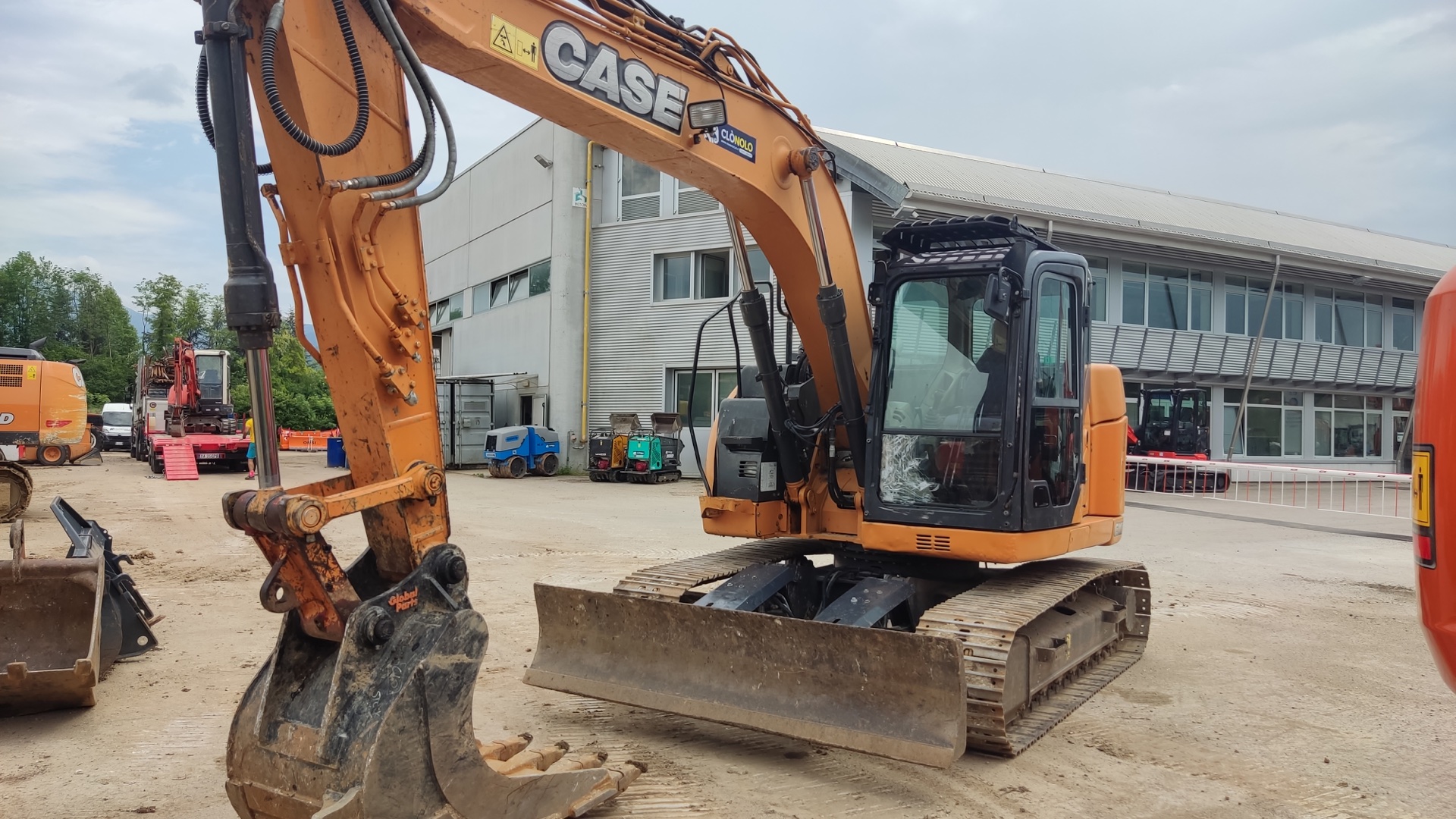 Escavatore cingolato CASE CX145C M - Franco Clò Macchine Movimento Terra