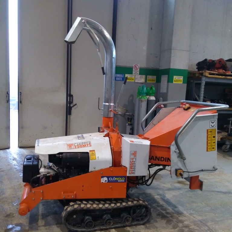 Cippatrice cingolata GANDINI T 50 MTS - Franco Clò Macchine Movimento Terra