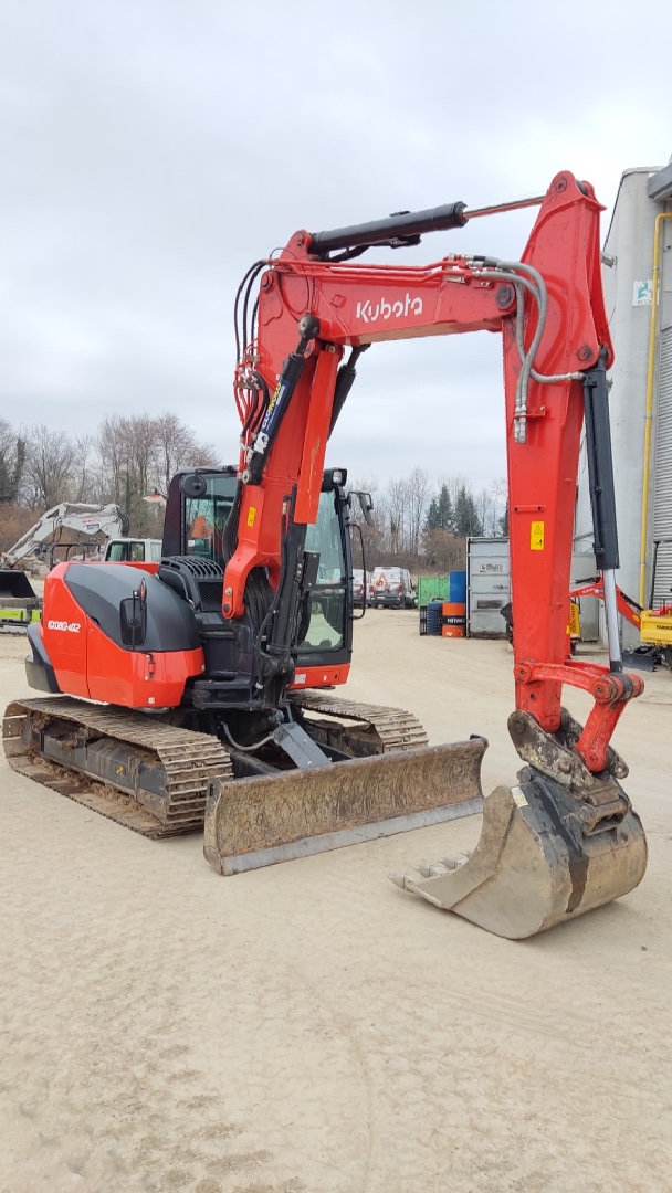 Midi escavatore KUBOTA KX080.4α2 - Franco Clò Macchine Movimento Terra