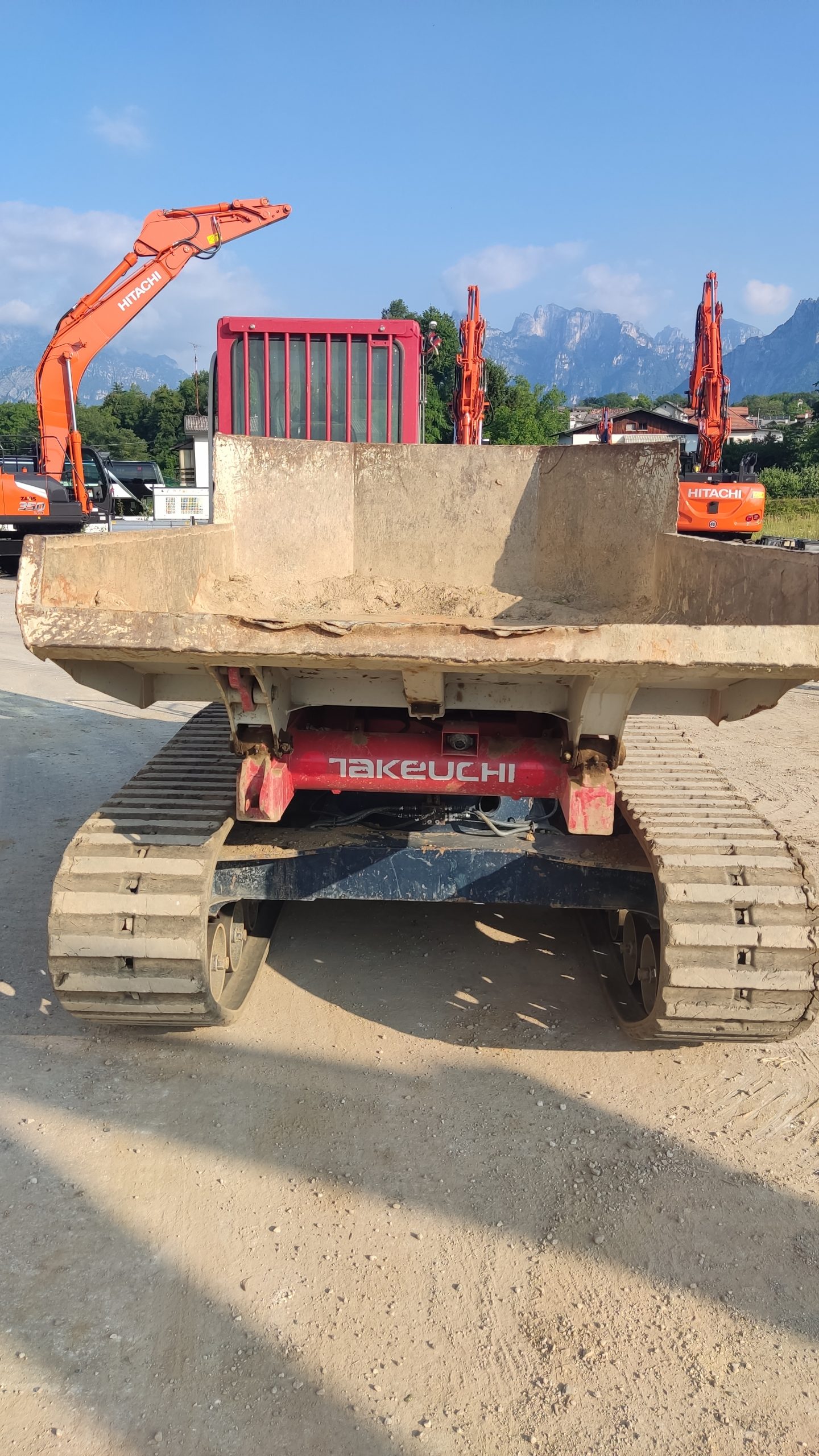 Dumper cingolato Takeuchi TCR 50 - Franco Clò Macchine Movimento Terra