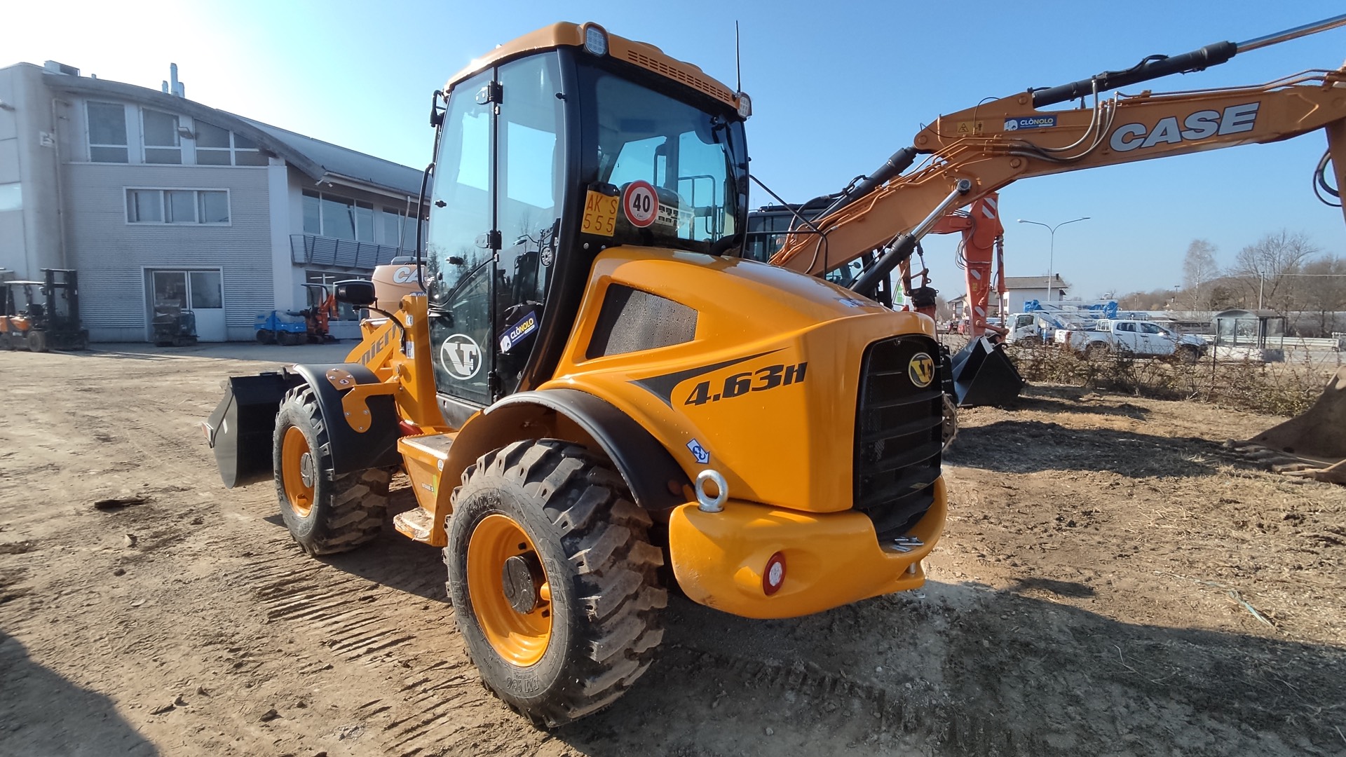 Pala gommata media VENIERI VF 4.63 - Franco Clò Macchine Movimento Terra