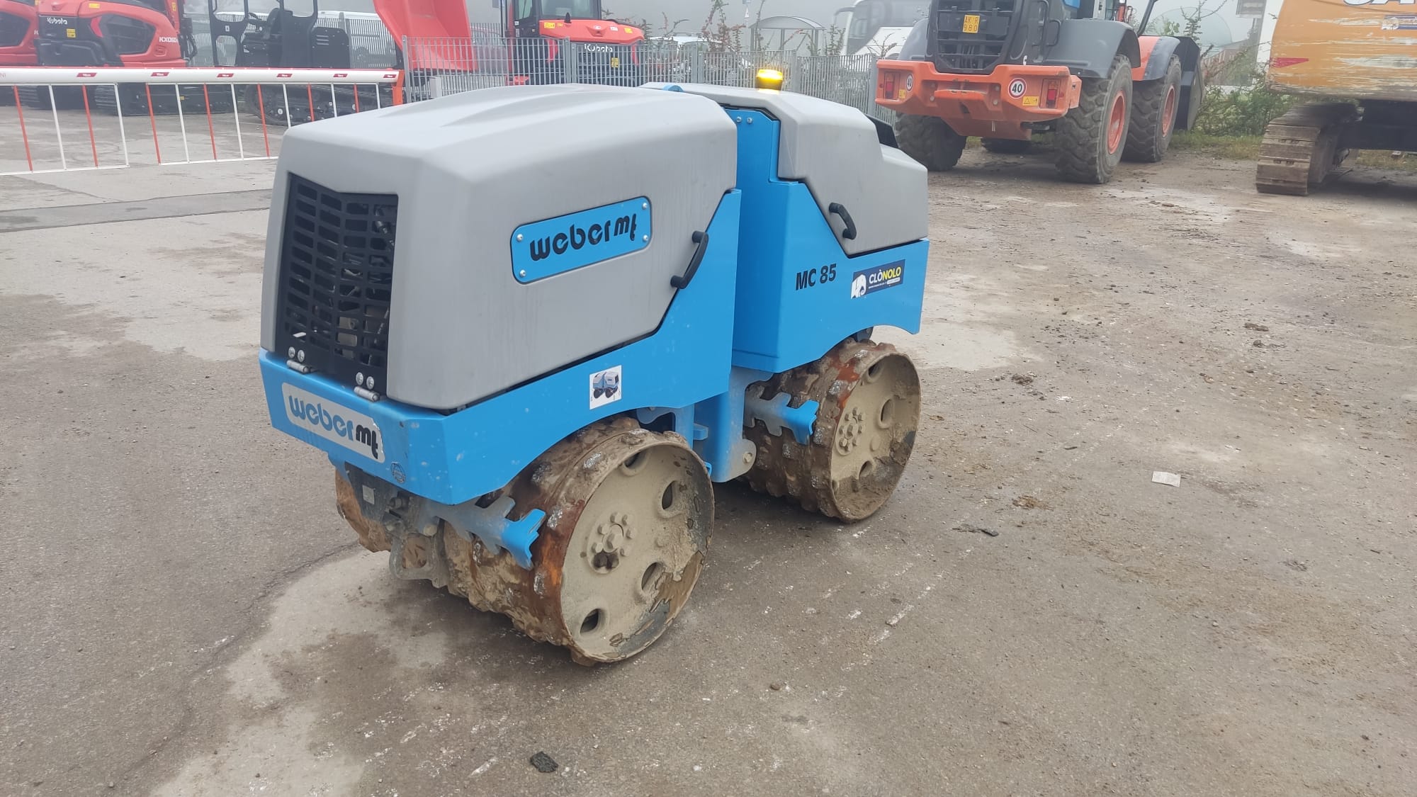 Rullo compattatore WEBER MC 85 - Franco Clò Macchine Movimento Terra