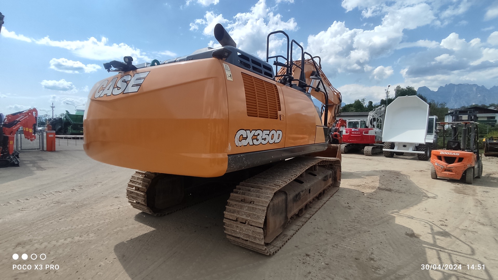 Escavatore cingolato CASE CX350D - Franco Clò Macchine Movimento Terra