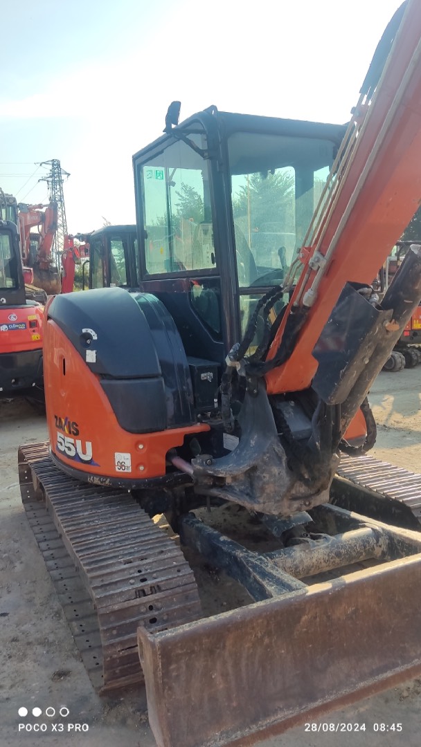 Mini escavatore HITACHI ZX55U-6 CK2 - Franco Clò Macchine Movimento Terra