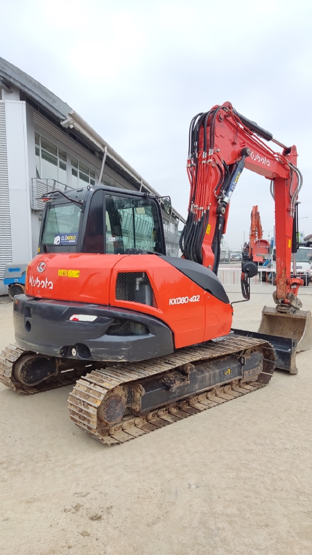 Midi escavatore KUBOTA KX080.4α2 - Franco Clò Macchine Movimento Terra