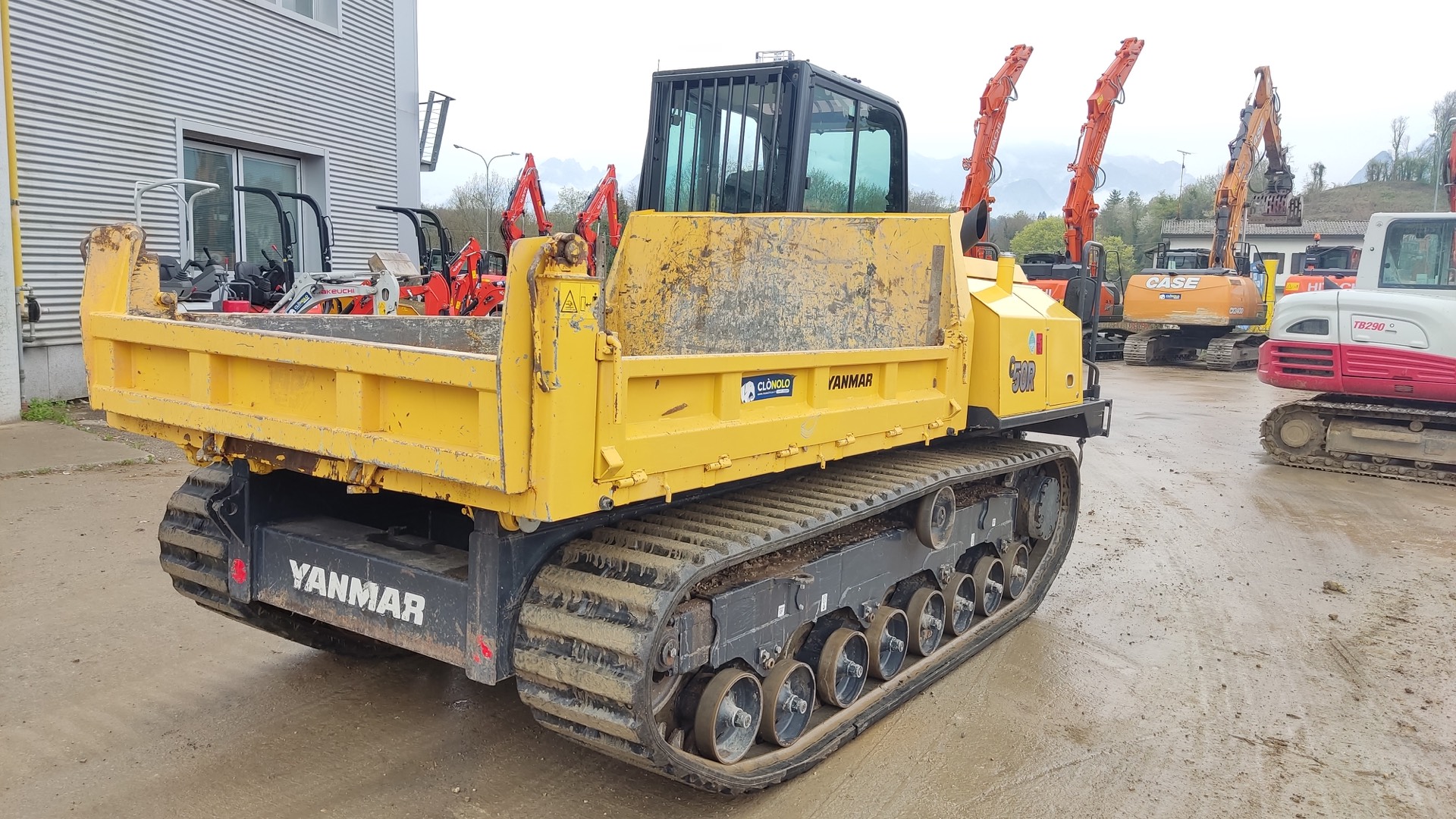 Dumper cingolato YANMAR C 50 R-5A - Franco Clò Macchine Movimento Terra
