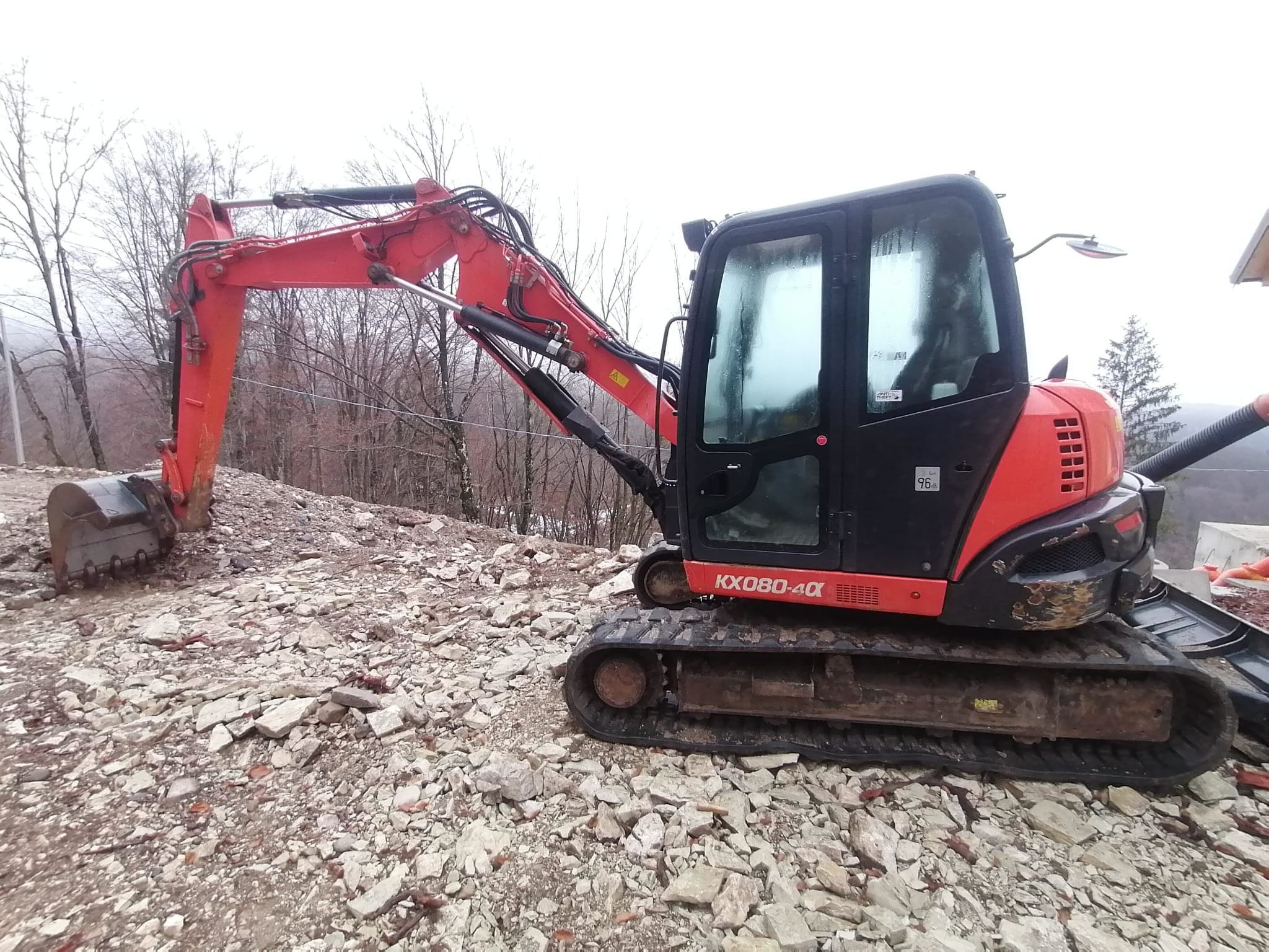 Midi escavatore KUBOTA KX080-4 - Franco Clò Macchine Movimento Terra