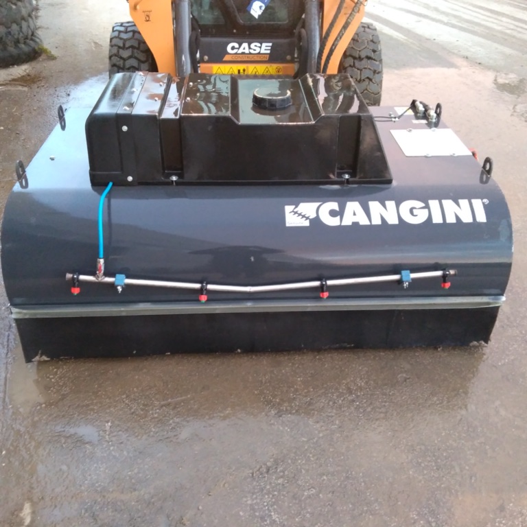 Benna spazzolatrice Cangini SPZ 50 - Franco Clò Macchine Movimento Terra