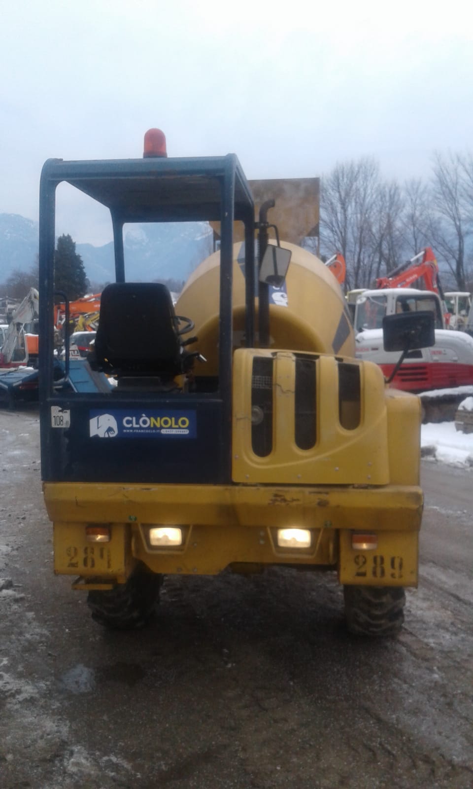 Dumper Betoniera FIORI DB 180 - Franco Clò Macchine Movimento Terra