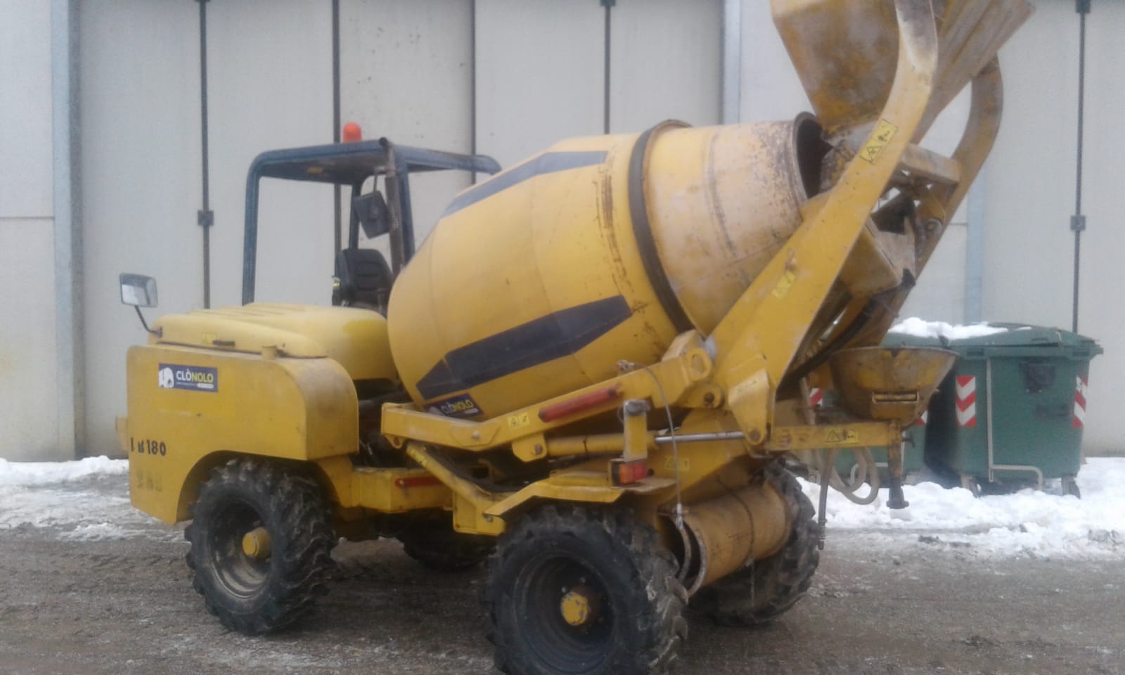 Dumper Betoniera FIORI DB 180 - Franco Clò Macchine Movimento Terra