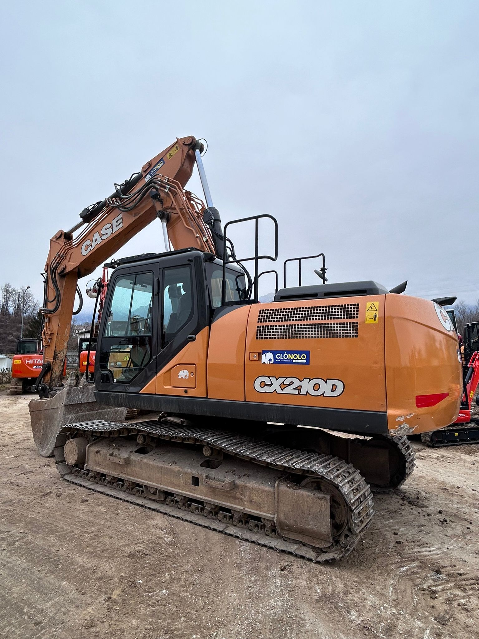 Escavatore cingolato CASE CX210D T - Franco Clò Macchine Movimento Terra
