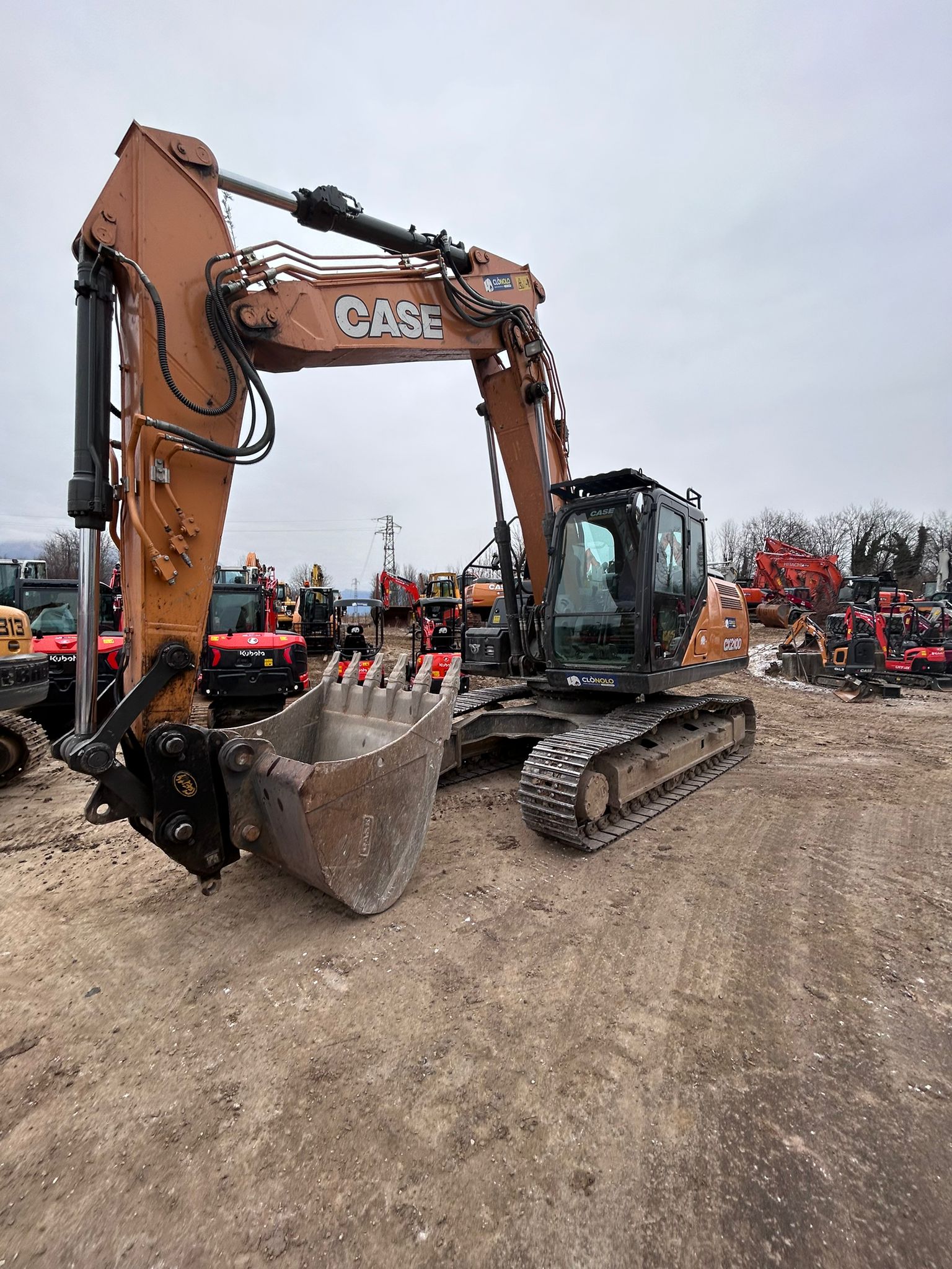 Escavatore cingolato CASE CX210D T - Franco Clò Macchine Movimento Terra