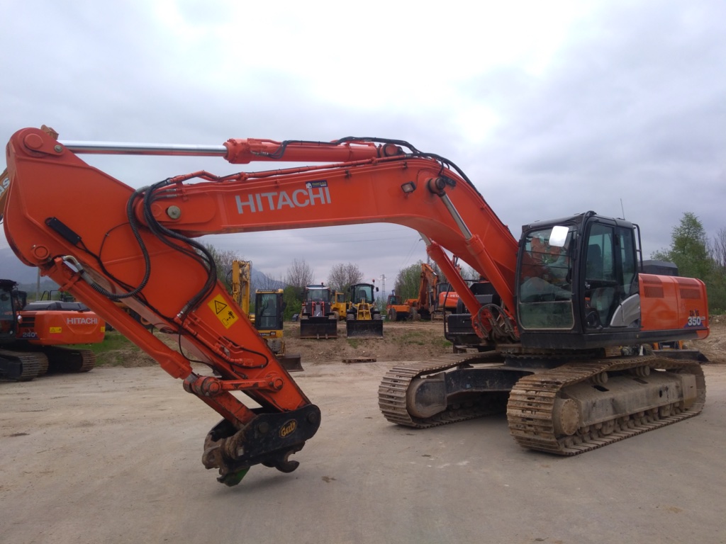 Escavatore cingolato HITACHI ZX350LCN-6 M - Franco Clò Macchine Movimento Terra