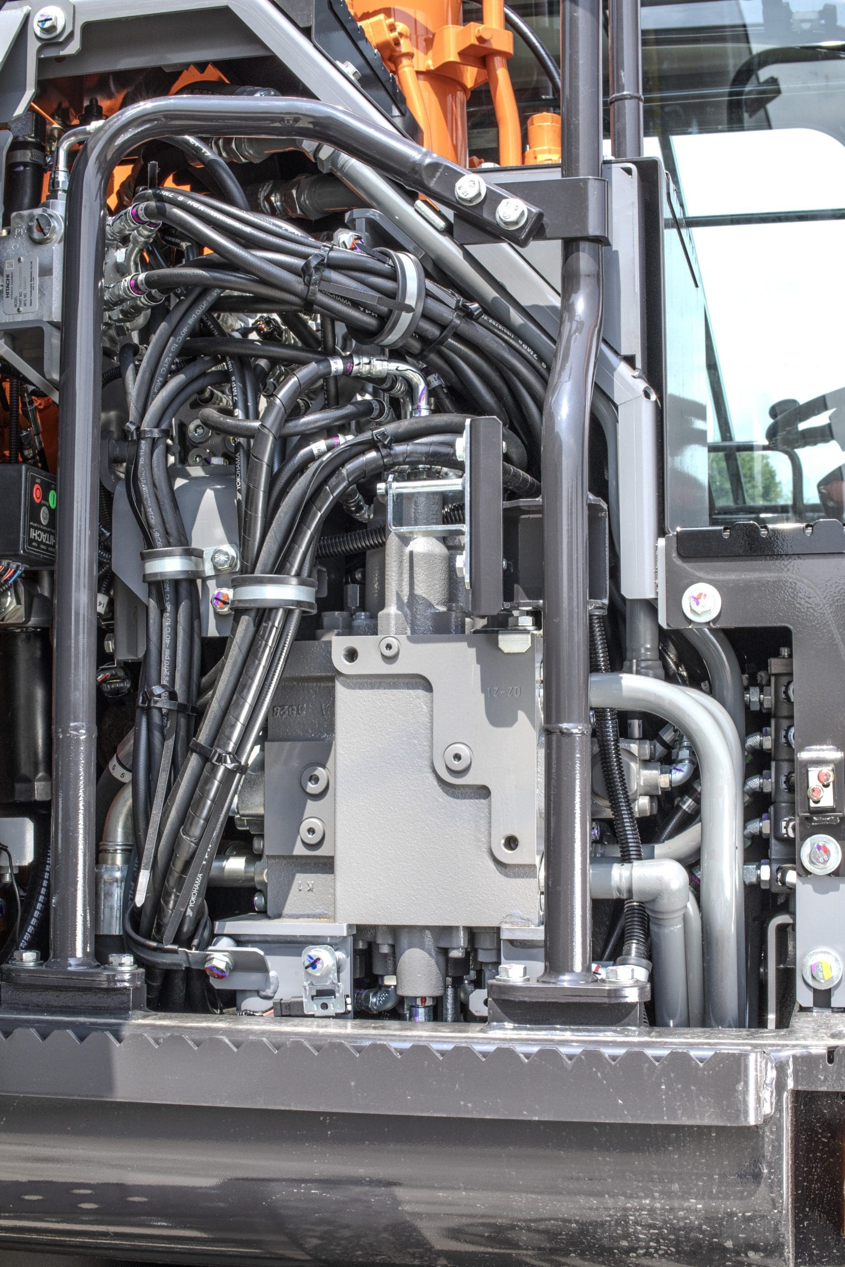 Escavatore gommato Hitachi ZX155W-7 - Franco Clò Macchine Movimento Terra