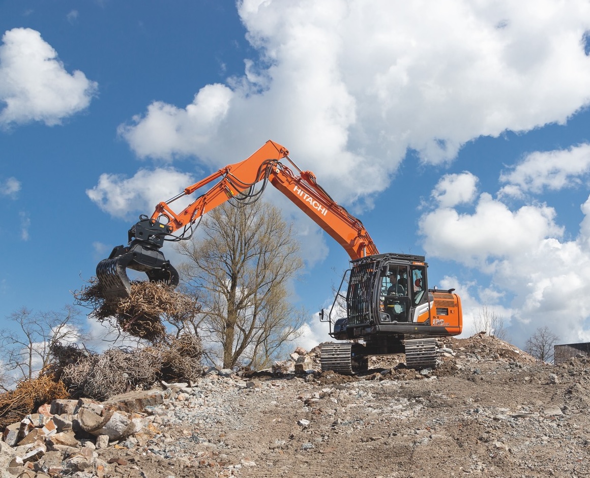 Escavatore cingolato Hitachi ZX 130LCN-7 / 2P - Franco Clò Macchine Movimento Terra