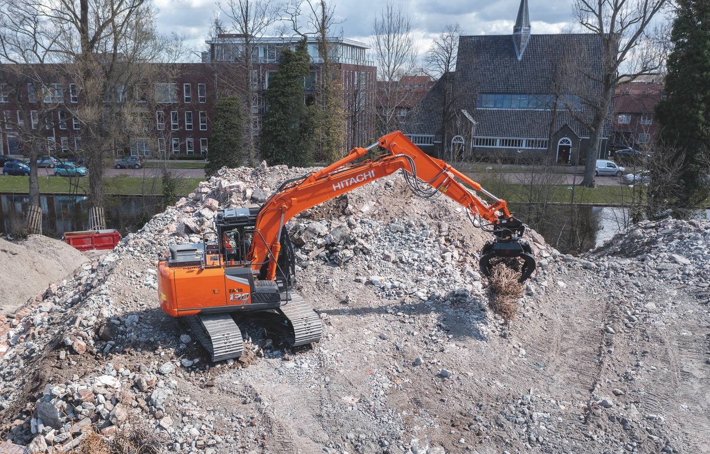 Escavatore cingolato Hitachi ZX 130LCN-7 / 2P - Franco Clò Macchine Movimento Terra