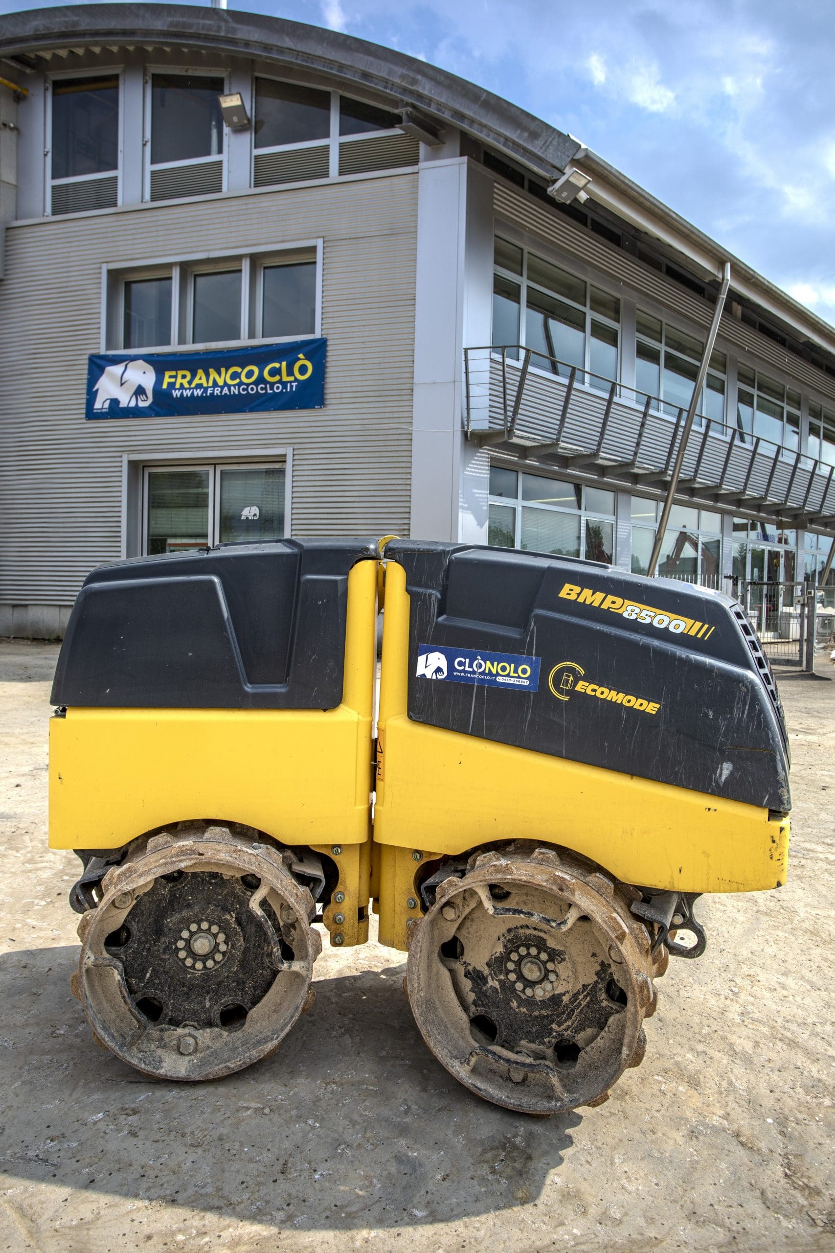 Rullo terre armate BOMAG BMP8500 - Franco Clò Macchine Movimento Terra