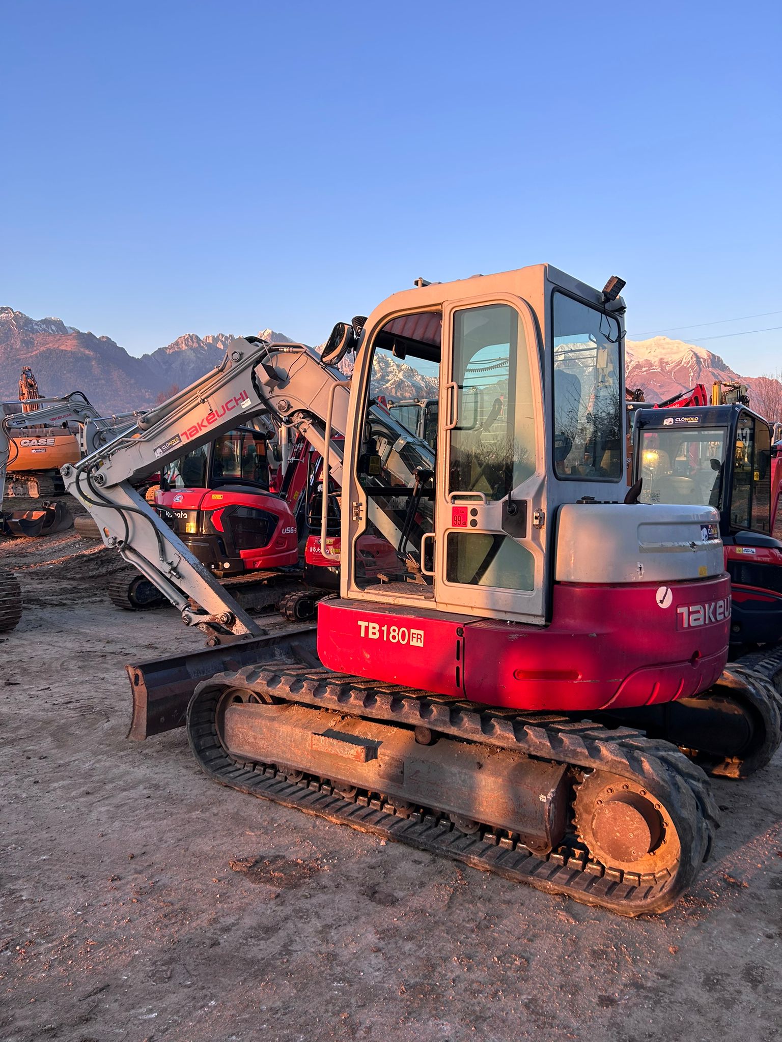 Midi escavatore TAKEUCHI TB180FR - Franco Clò Macchine Movimento Terra